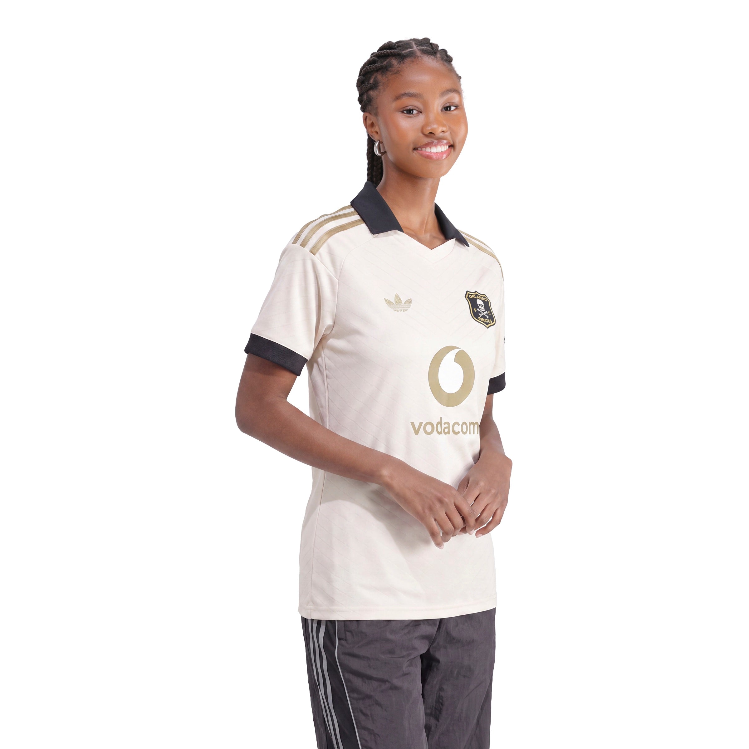 Orlando Pirates Adidas Women Away Jersey Linen