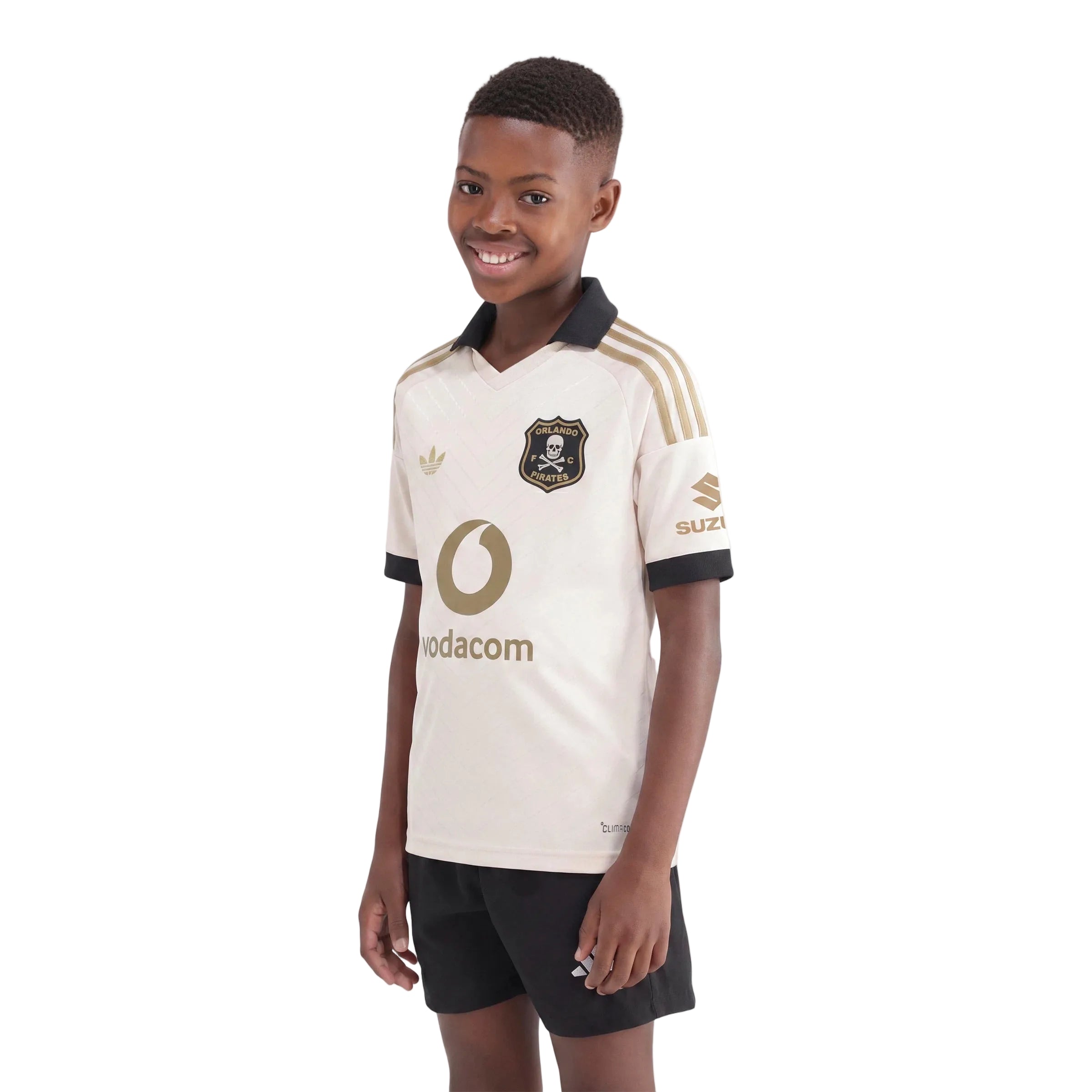 Orlando Pirates Adidas Youth Away Jersey Linen