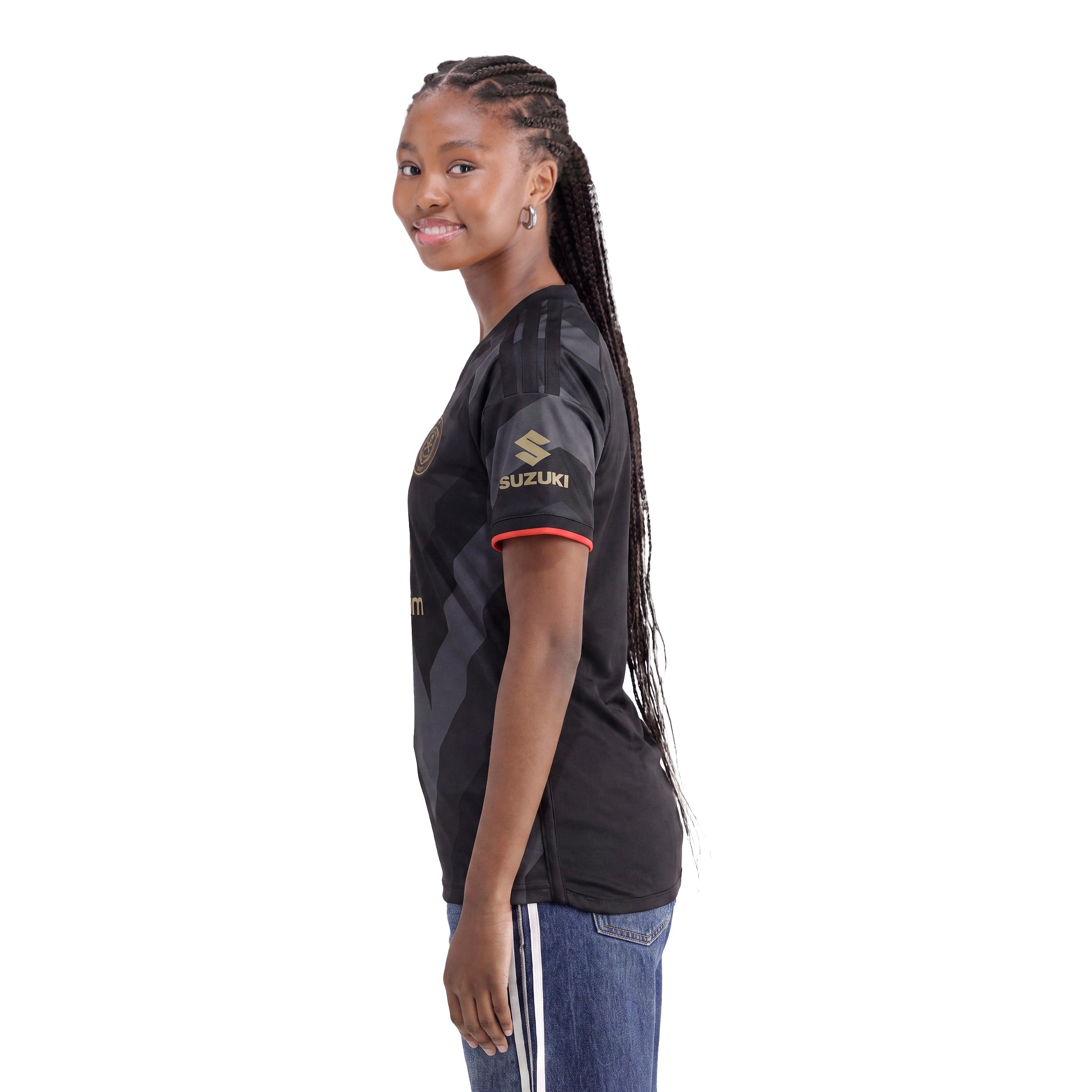 Orlando Pirates Adidas Women Home Jersey Black