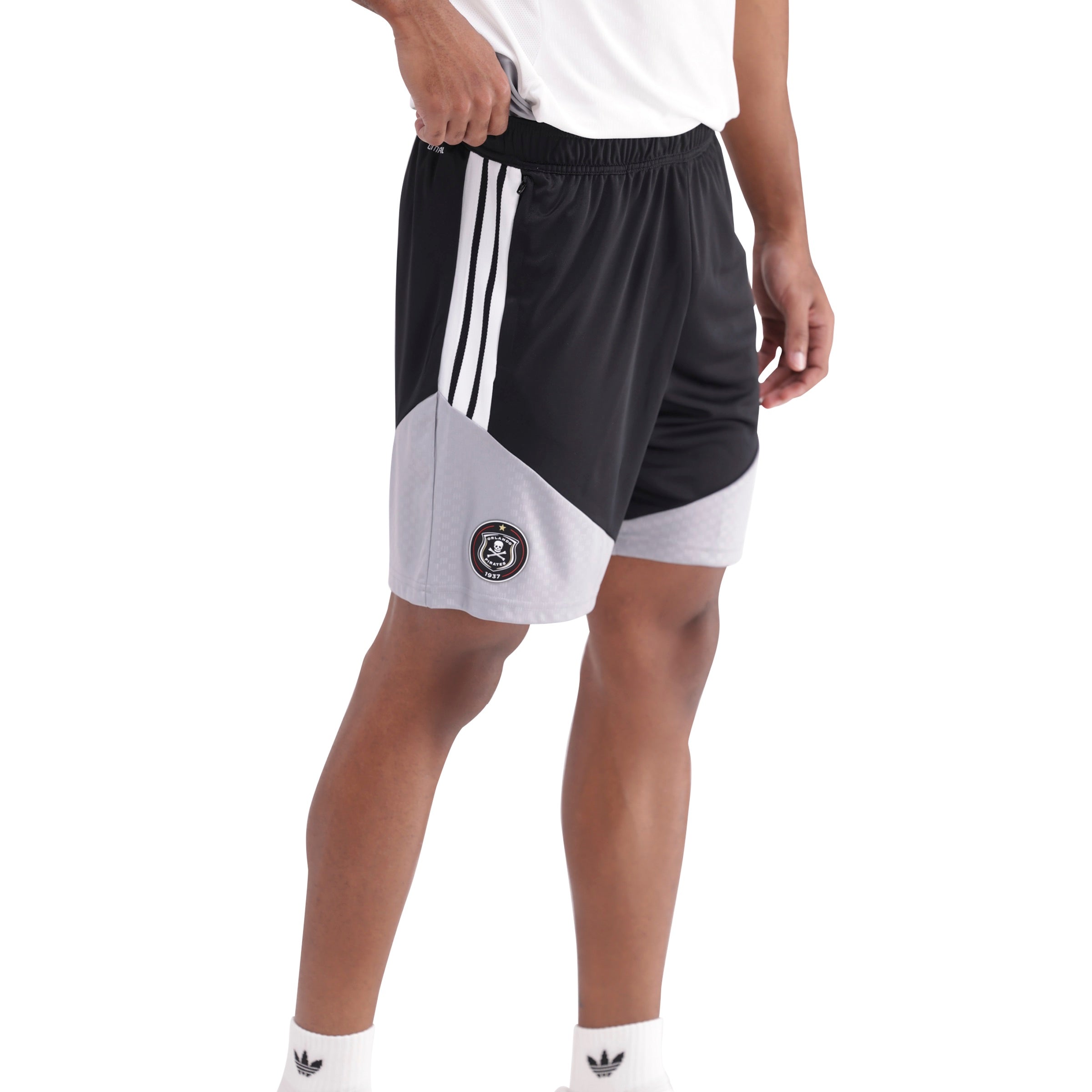 Orlando Pirates Adidas Tiro 26 Competition Training Shorts Black Light Onix White