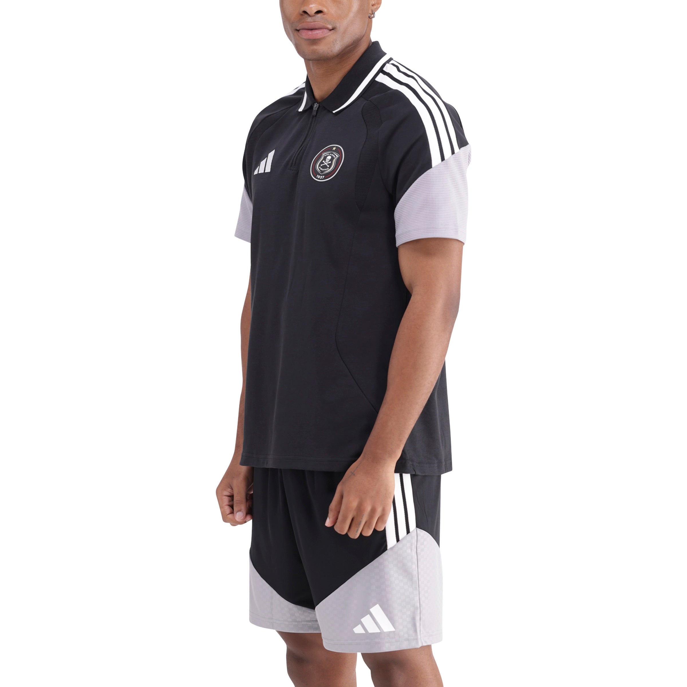 Orlando Pirates Adidas Tiro 26 Competition Polo White Light Onix Black