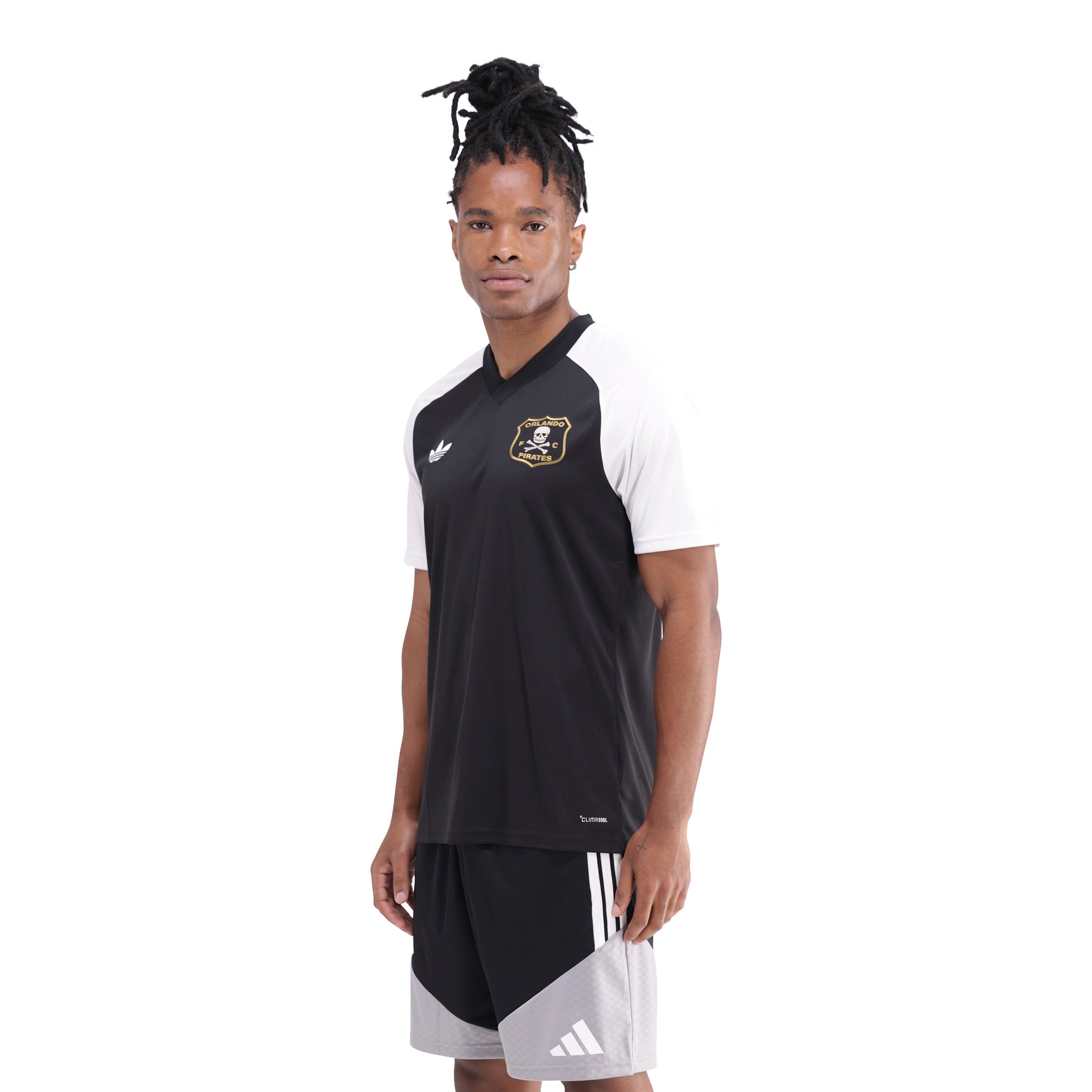Orlando Pirates Adidas Originals Pre-Match Jersey Black White