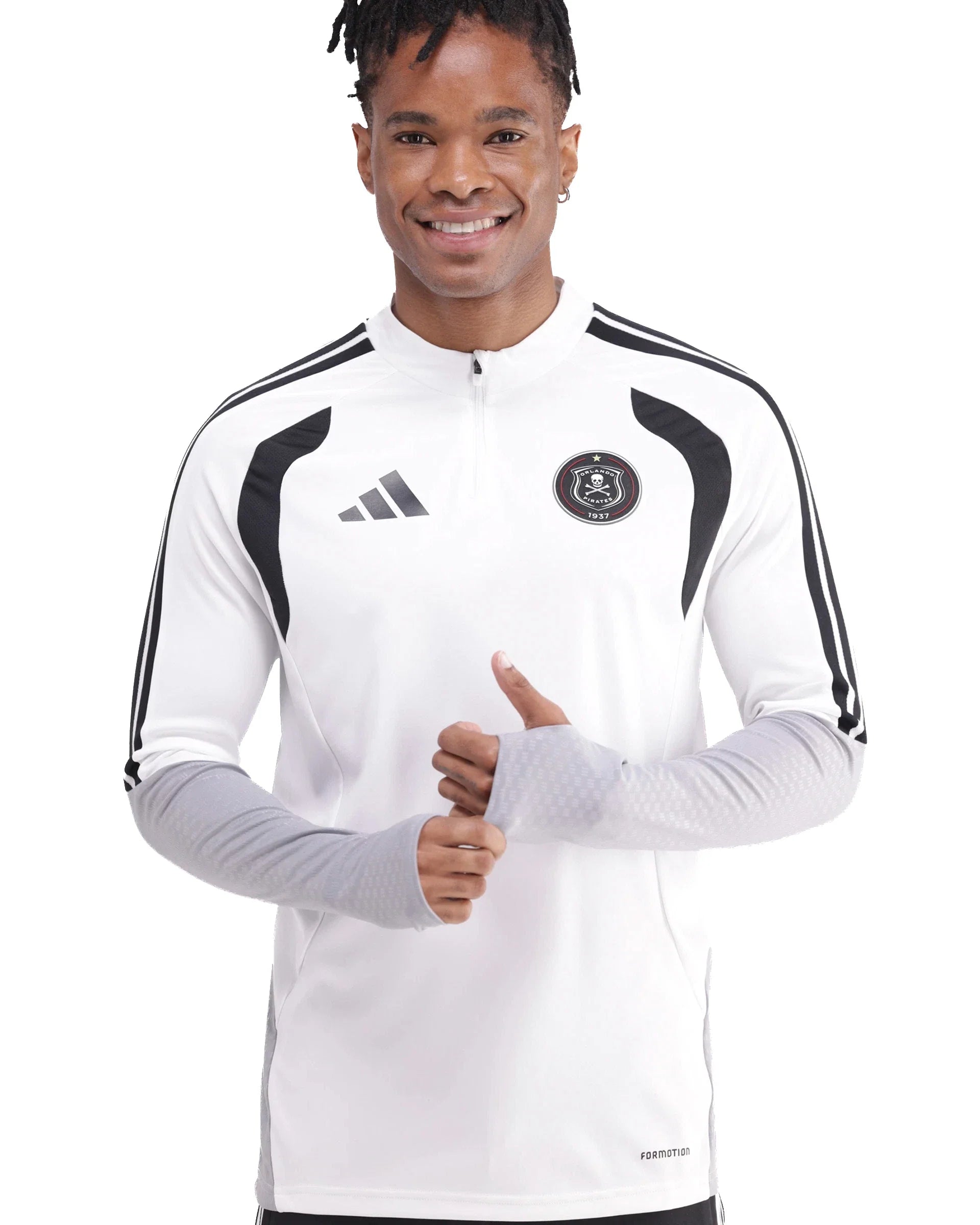 Orlando Pirates Adidas Tiro 26 Competition Training Top White Black