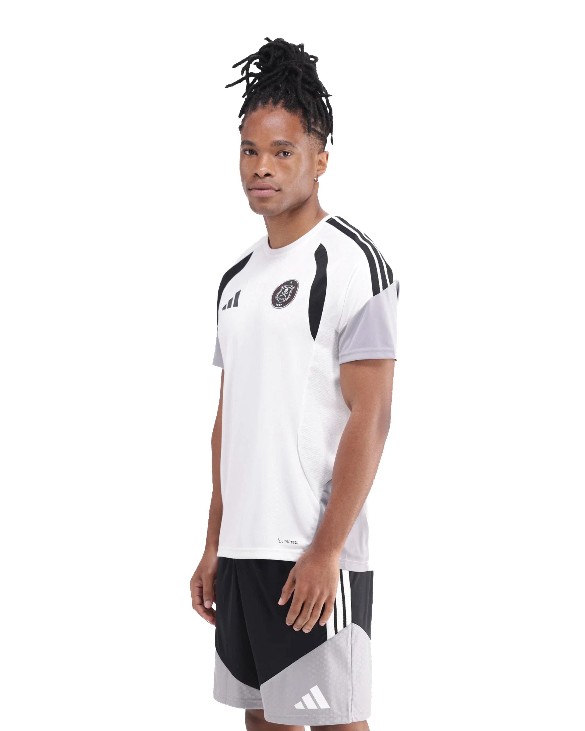 Orlando Pirates Adidas Tiro 26 Competition Training Jersey White Black