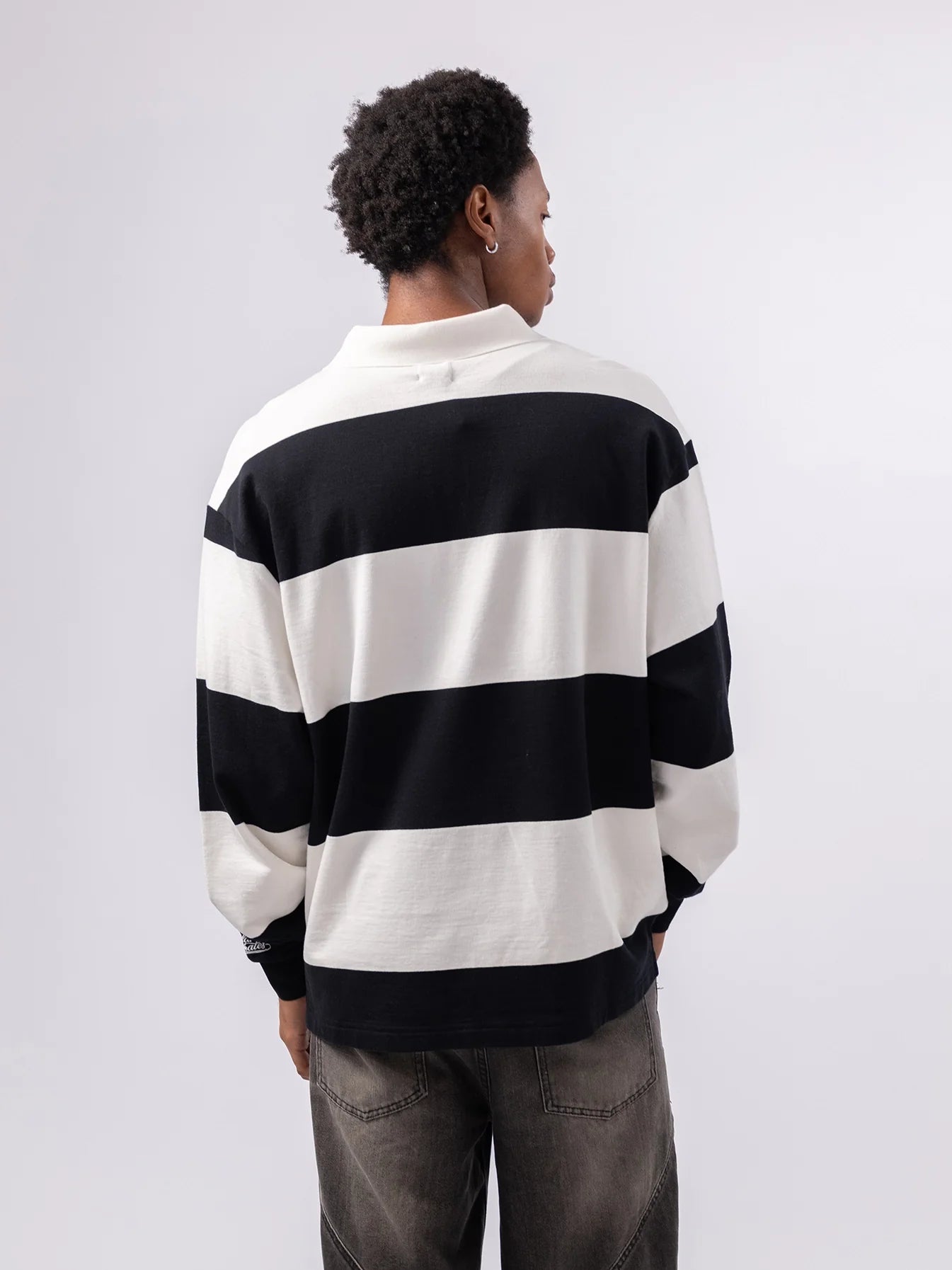 Orlando Pirates Relaxed Rugby Jersey Black
