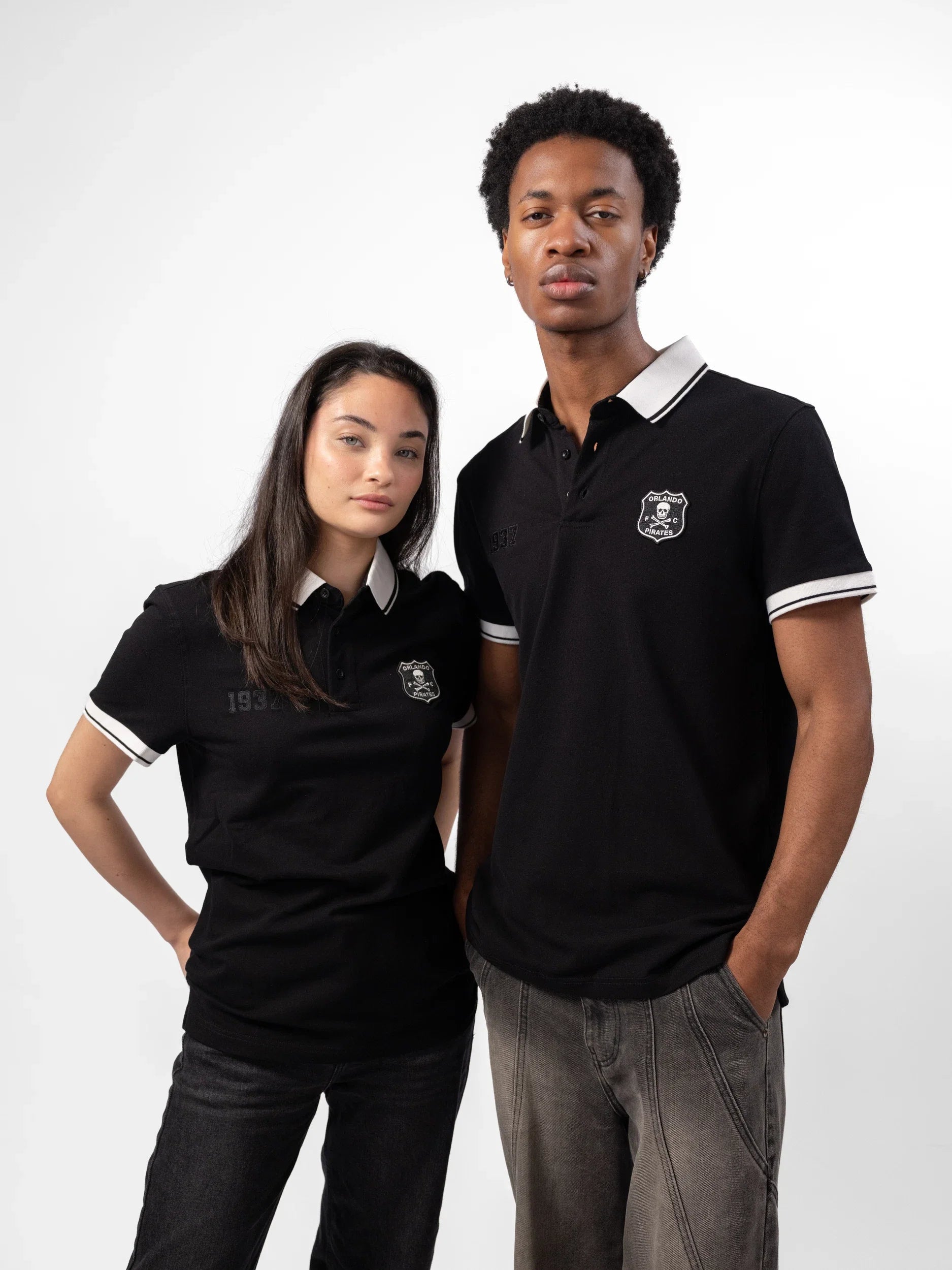 Orlando Pirates 1937 Styled Up SS Polo Black