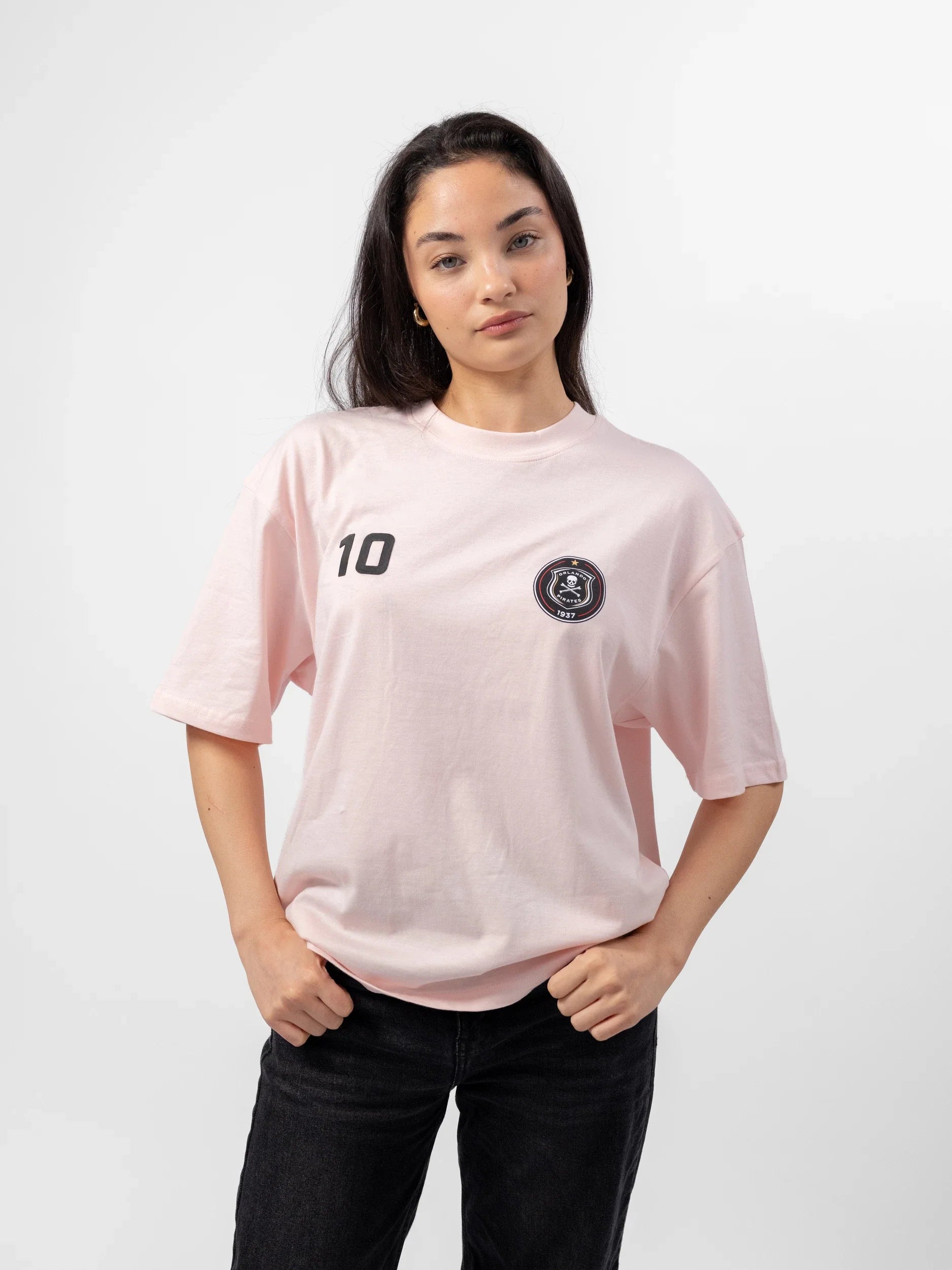 Orlando Pirates Ladies Relaxed Tee Pink