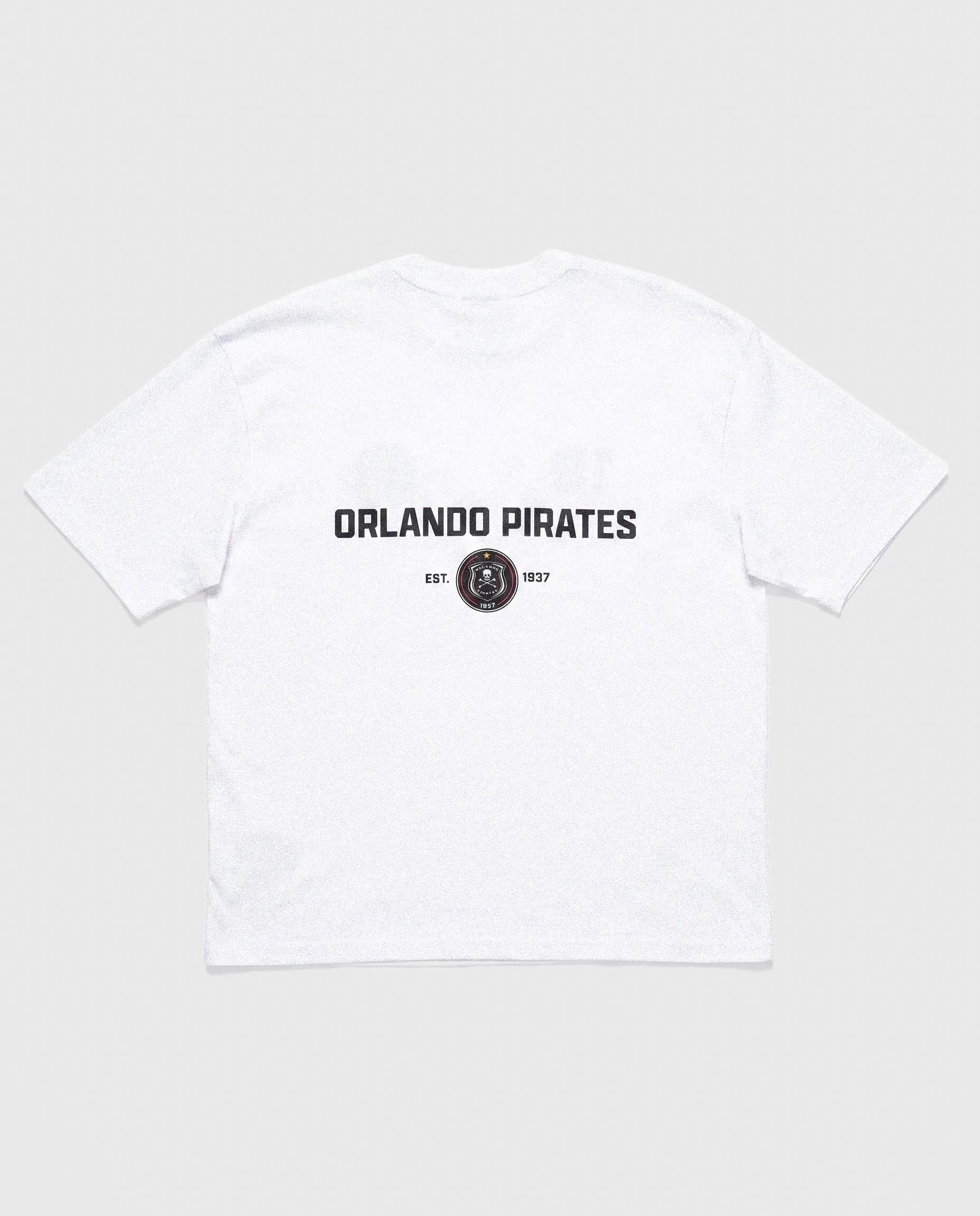 Orlando Pirates Ladies Relaxed Tee White