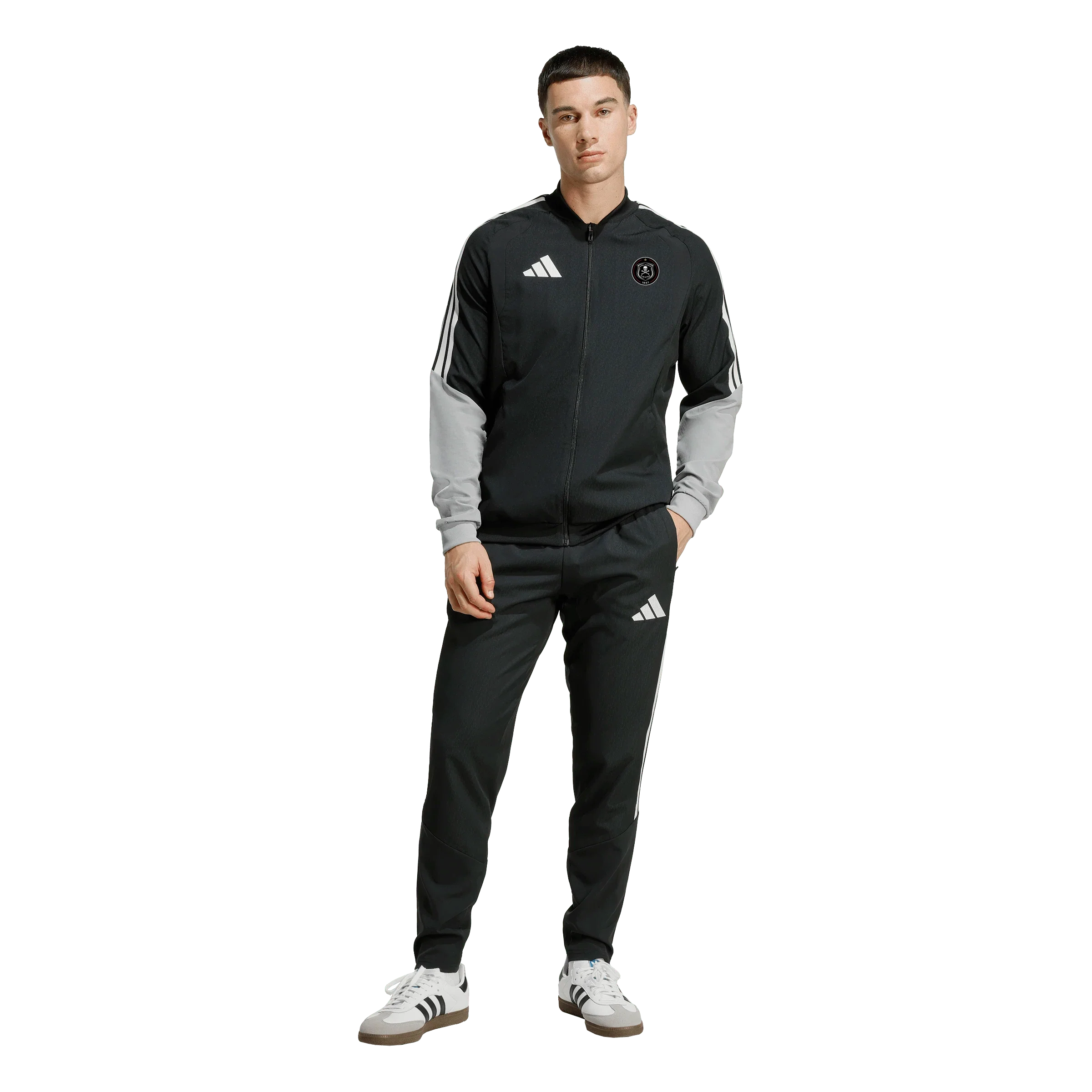 Orlando Pirates Adidas Tiro 26 Competition Presentation Pants Black White