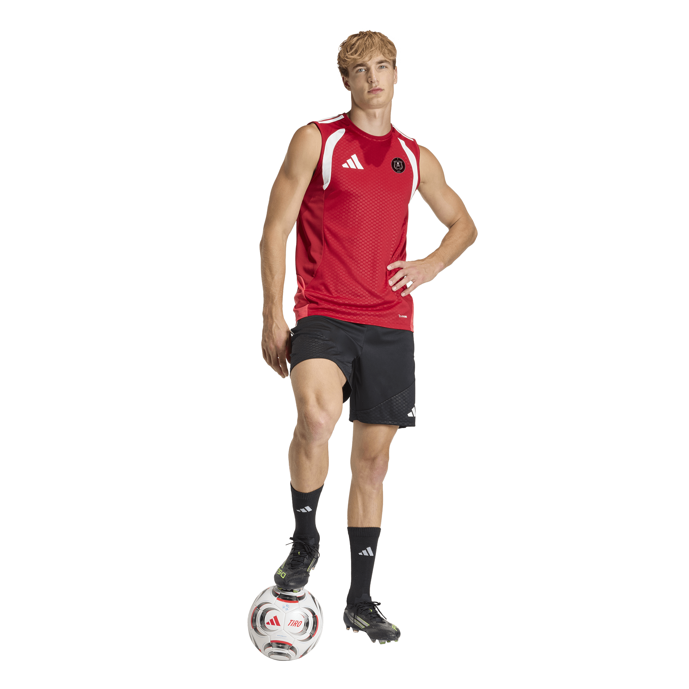 Orlando Pirates Adidas Tiro 26 Competition Sleeveless Jersey Team Power Red