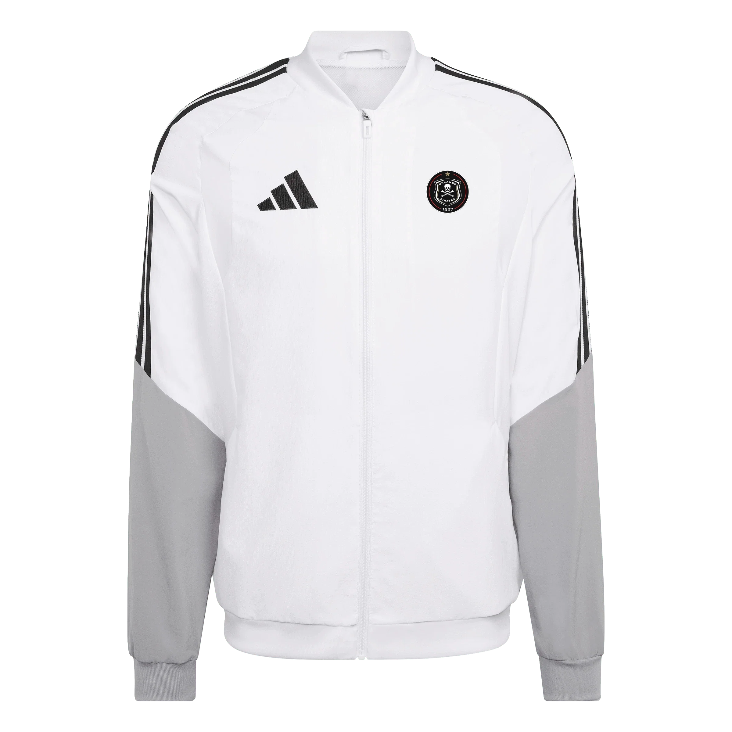 Orlando Pirates Adidas Tiro 26 Competition Presentation Jacket White Black