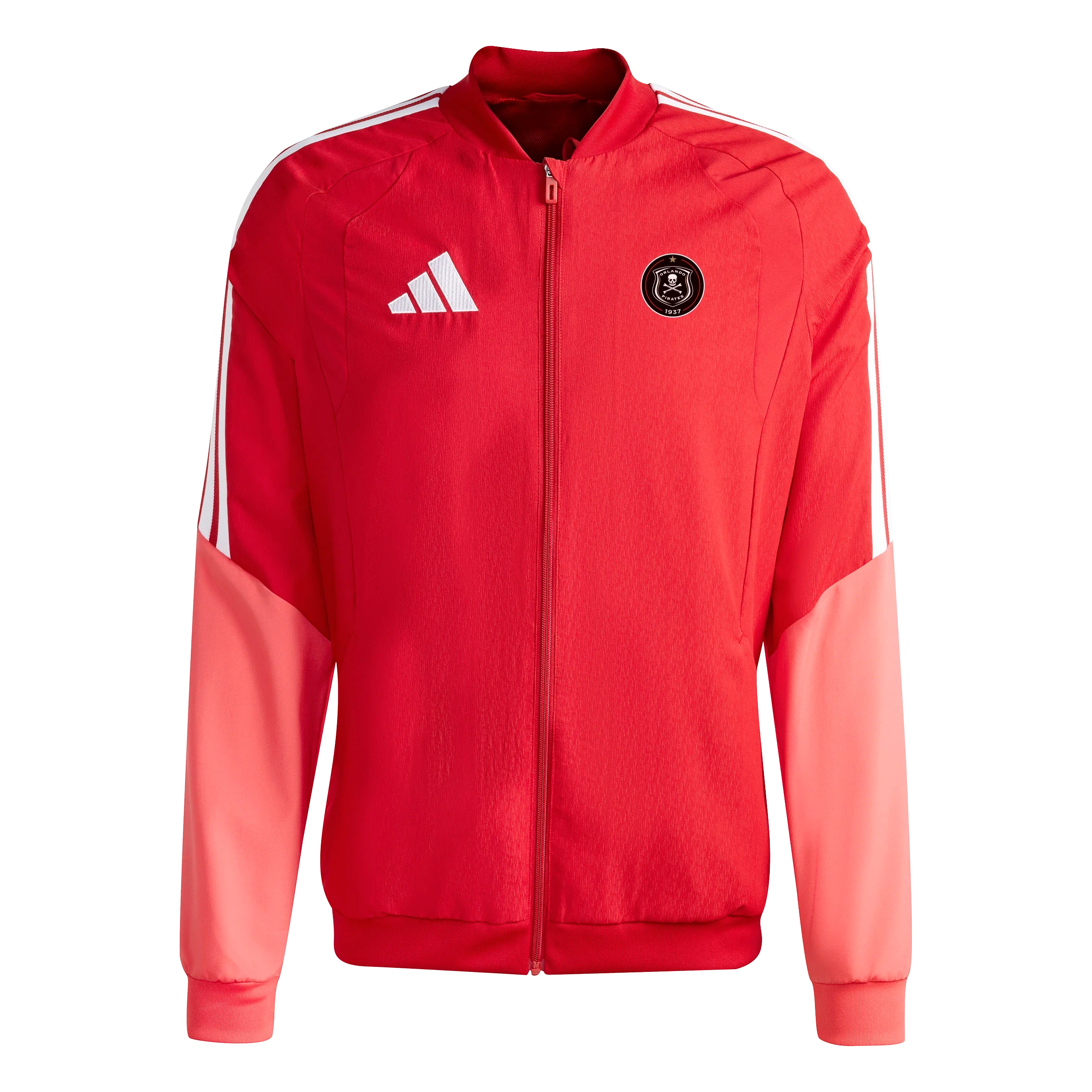 Orlando Pirates Adidas Tiro 26 Competition Presentation Jacket Team Power Red Semi Lucid Red White