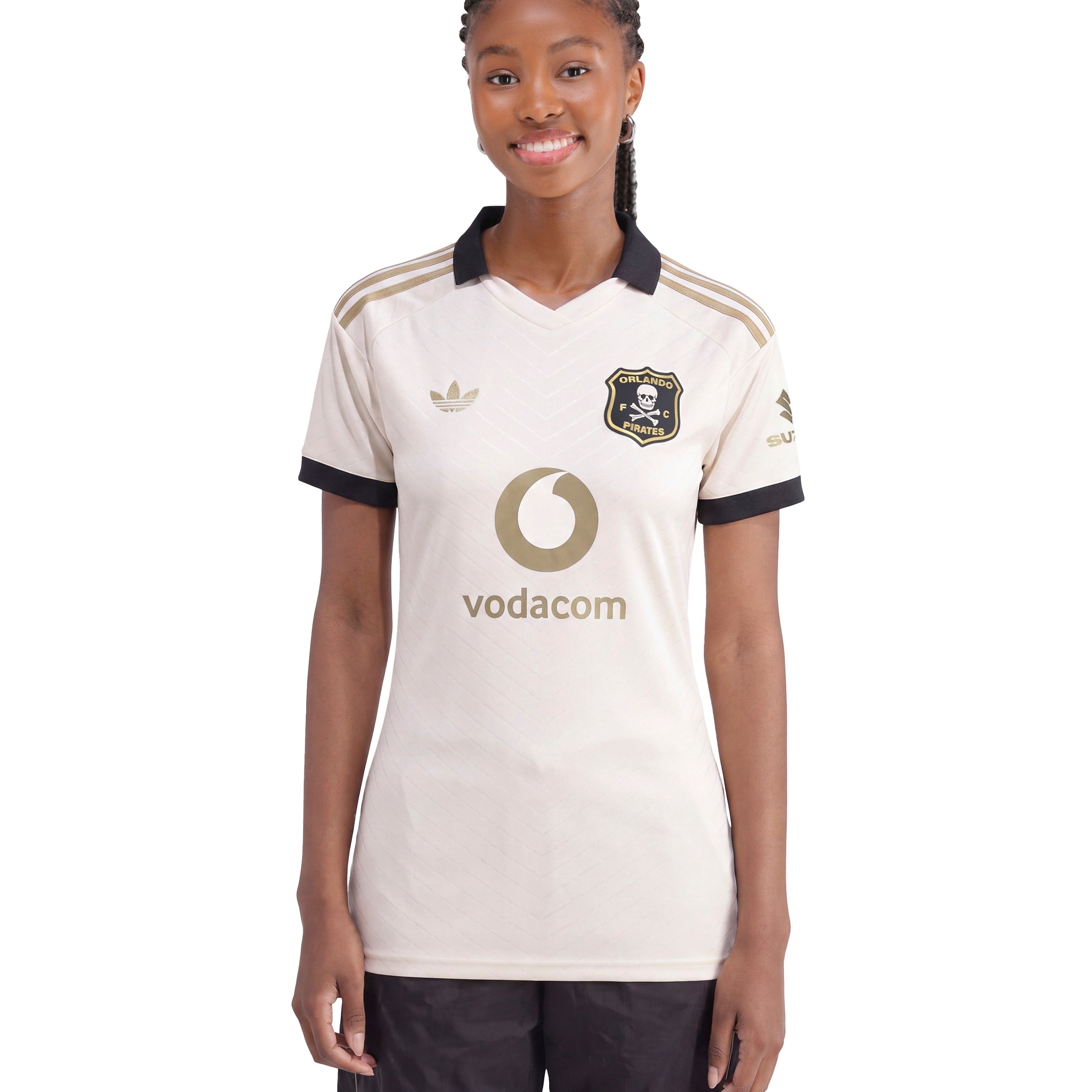 Orlando Pirates Adidas Women Away Jersey Linen