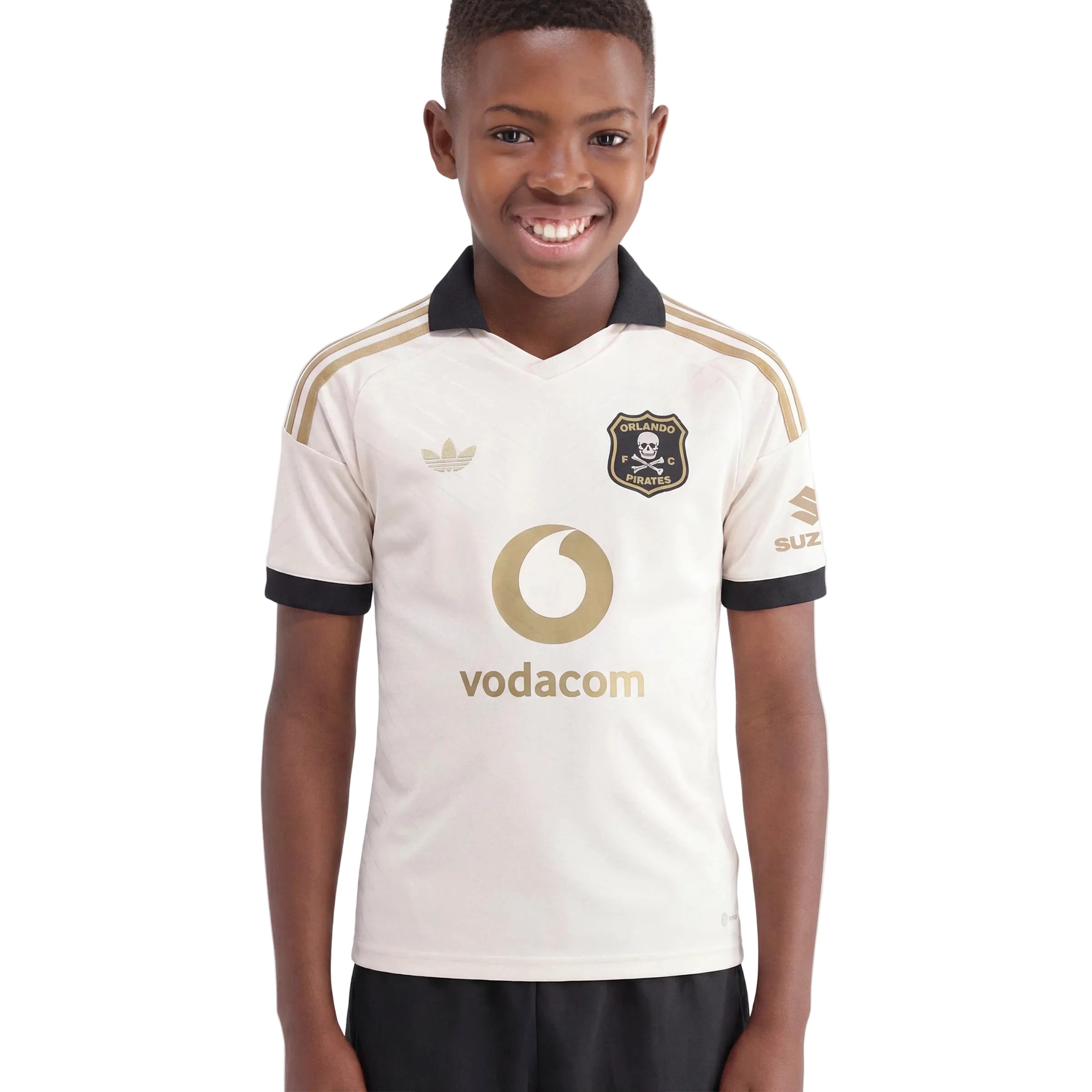 Orlando Pirates Adidas Youth Away Jersey Linen