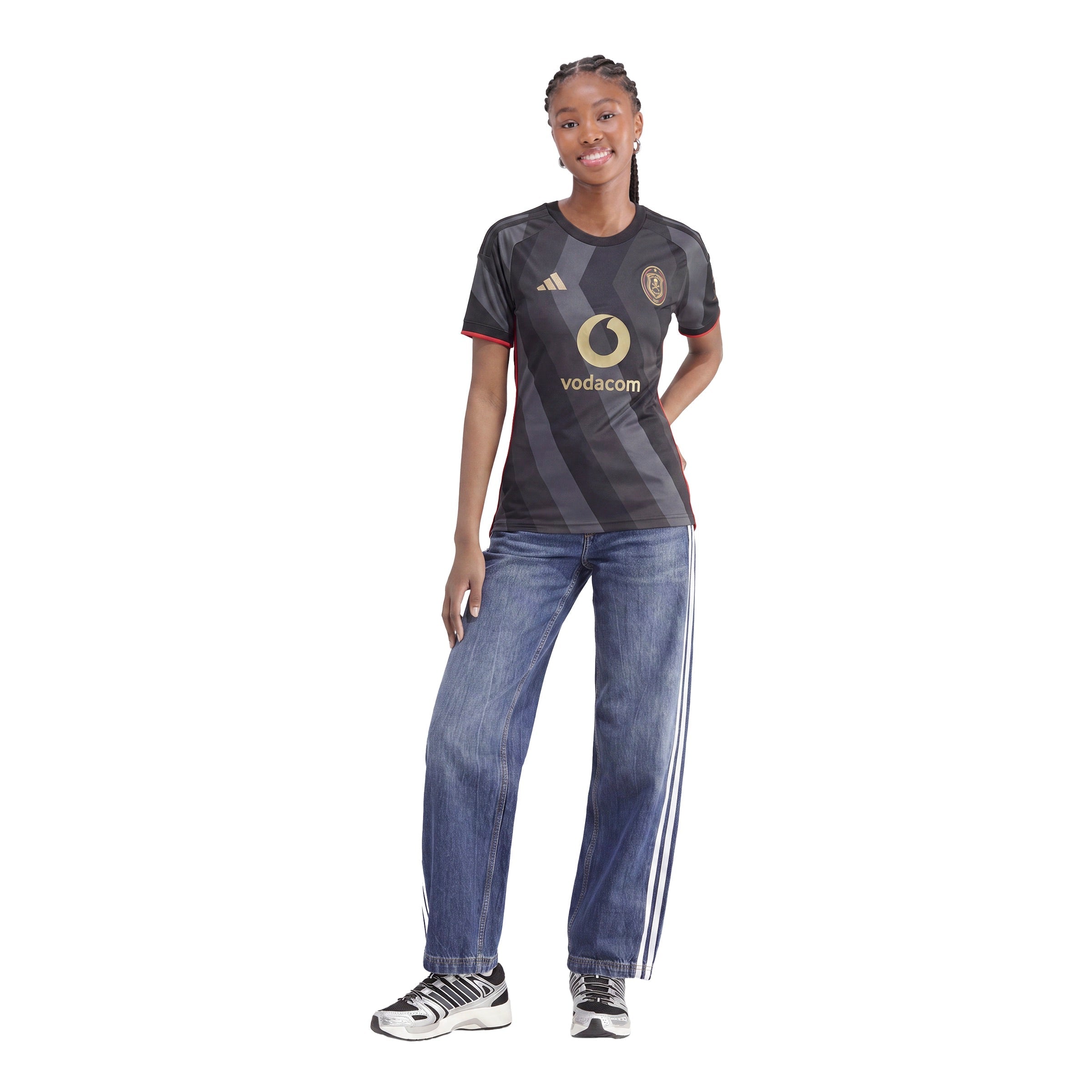Orlando Pirates Adidas Women Home Jersey Black