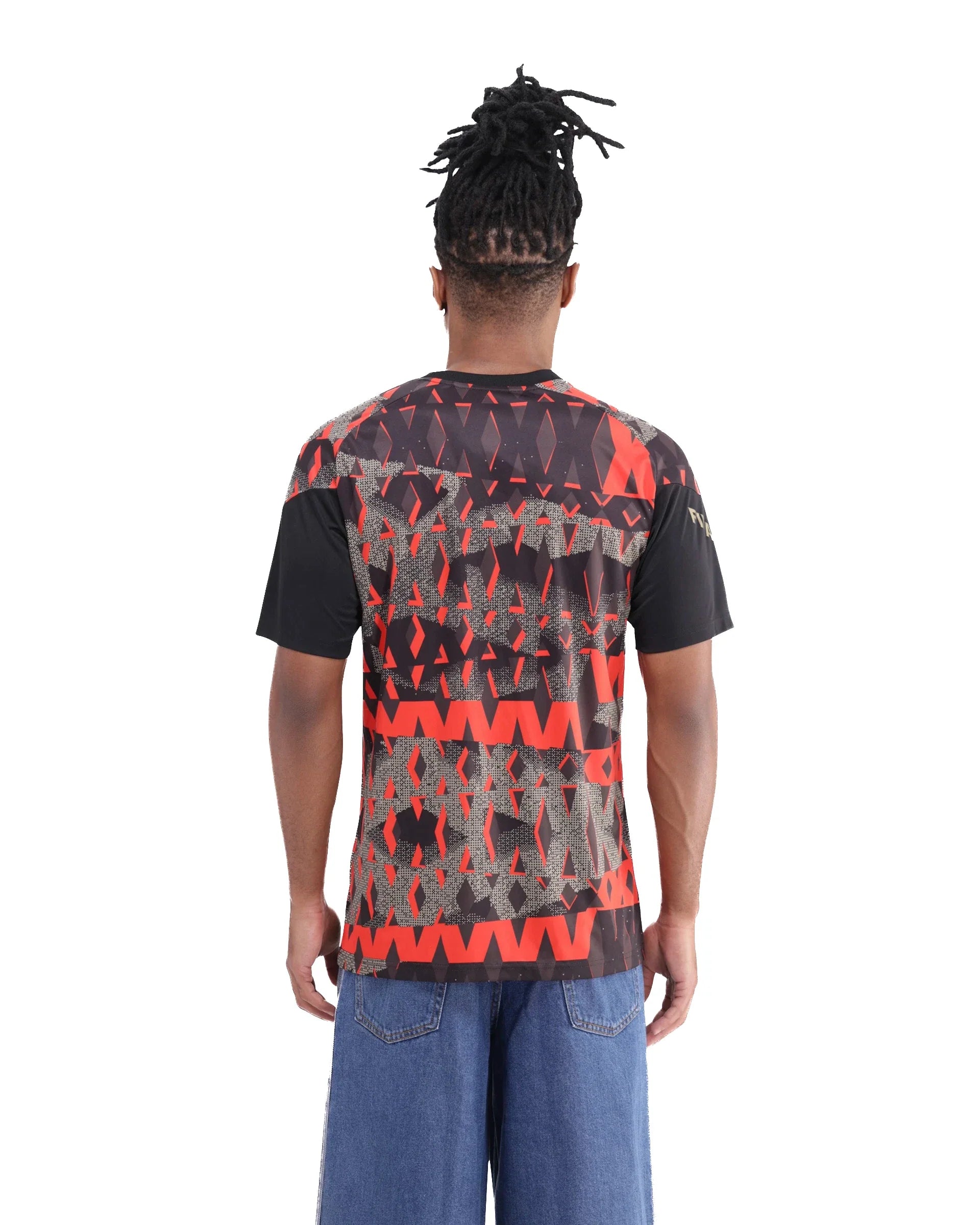 Orlando Pirates Adidas Pre-Match Shirt Black Multi