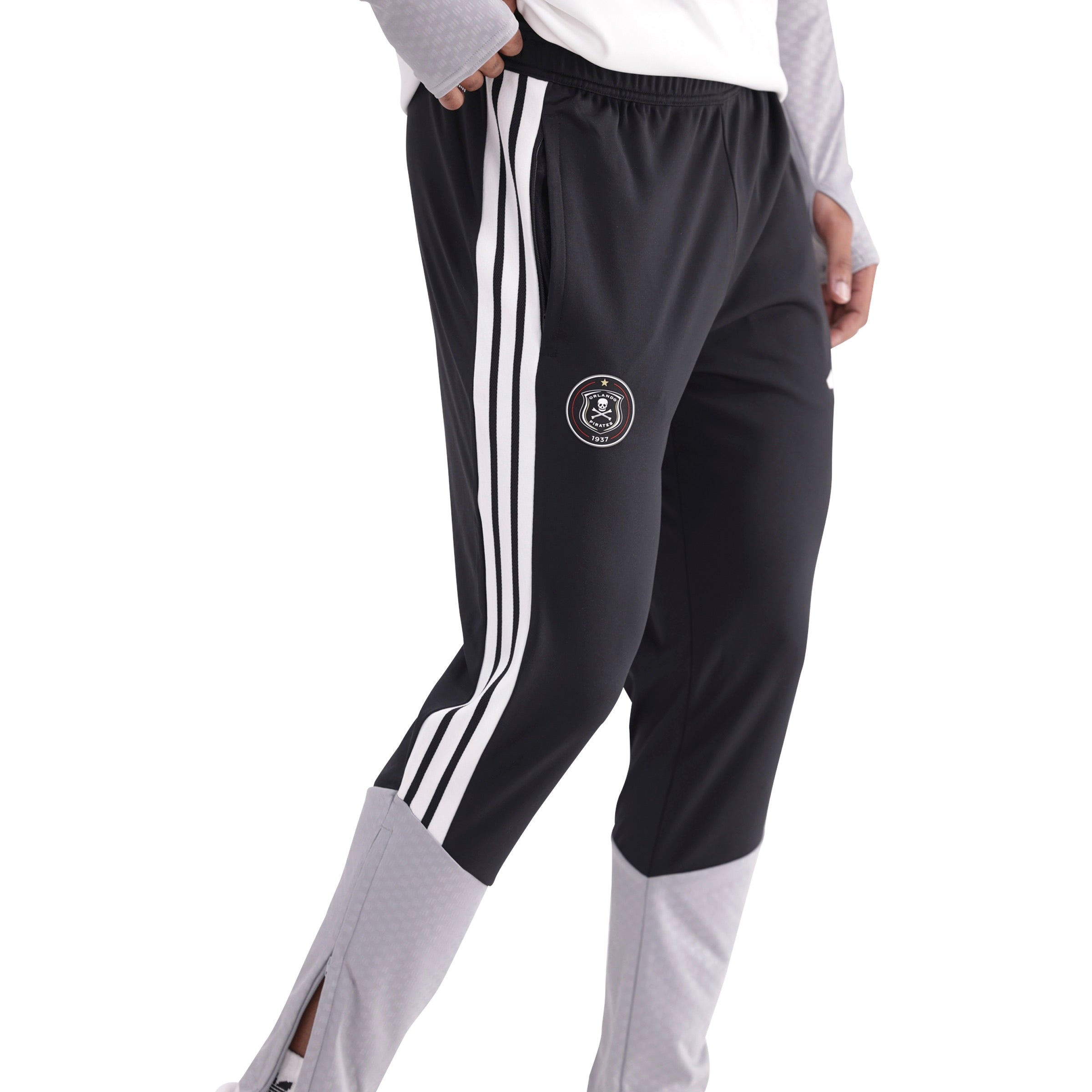 Orlando Pirates Adidas Tiro 26 Competition Training Pants Black Light Onix White