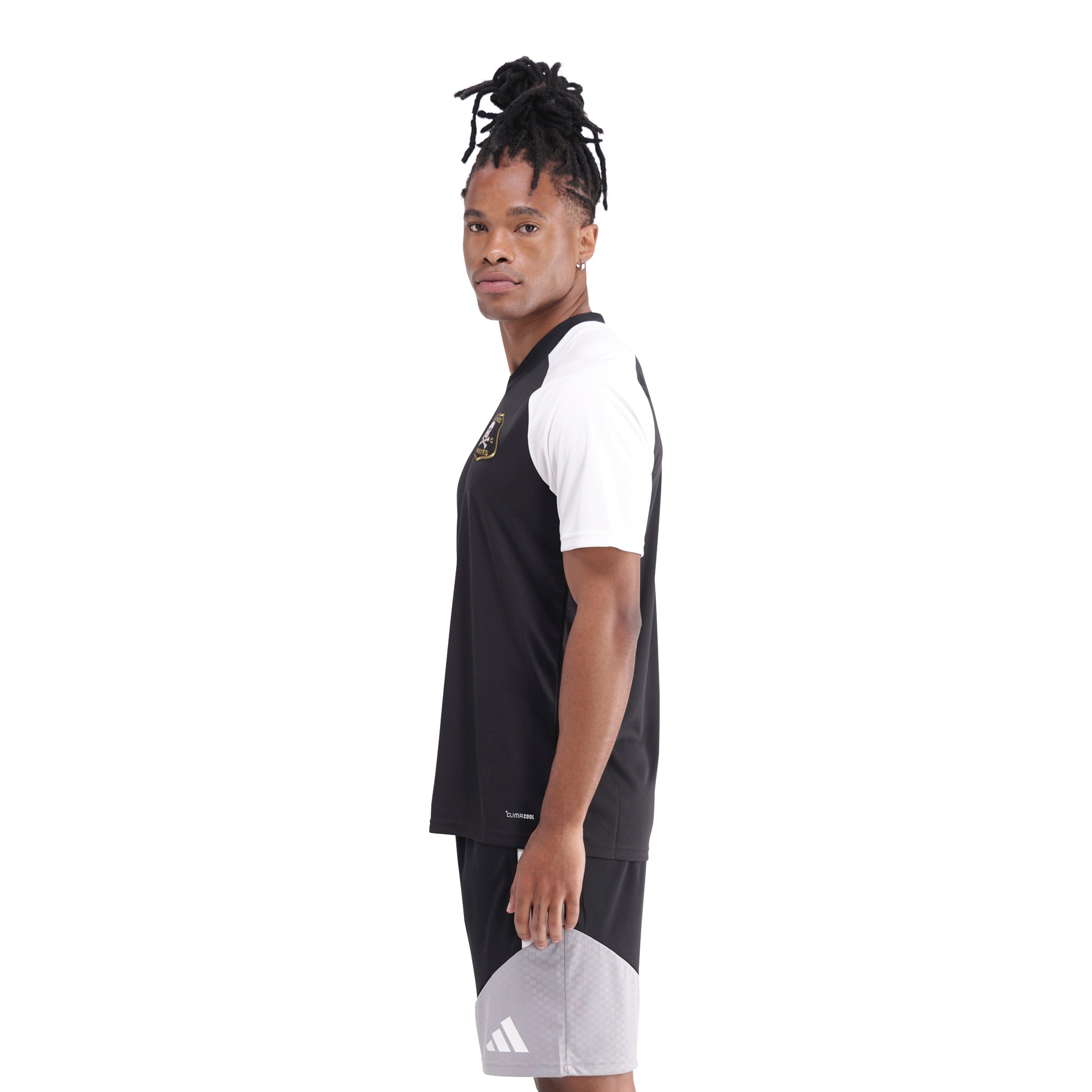 Orlando Pirates Adidas Originals Pre-Match Jersey Black White