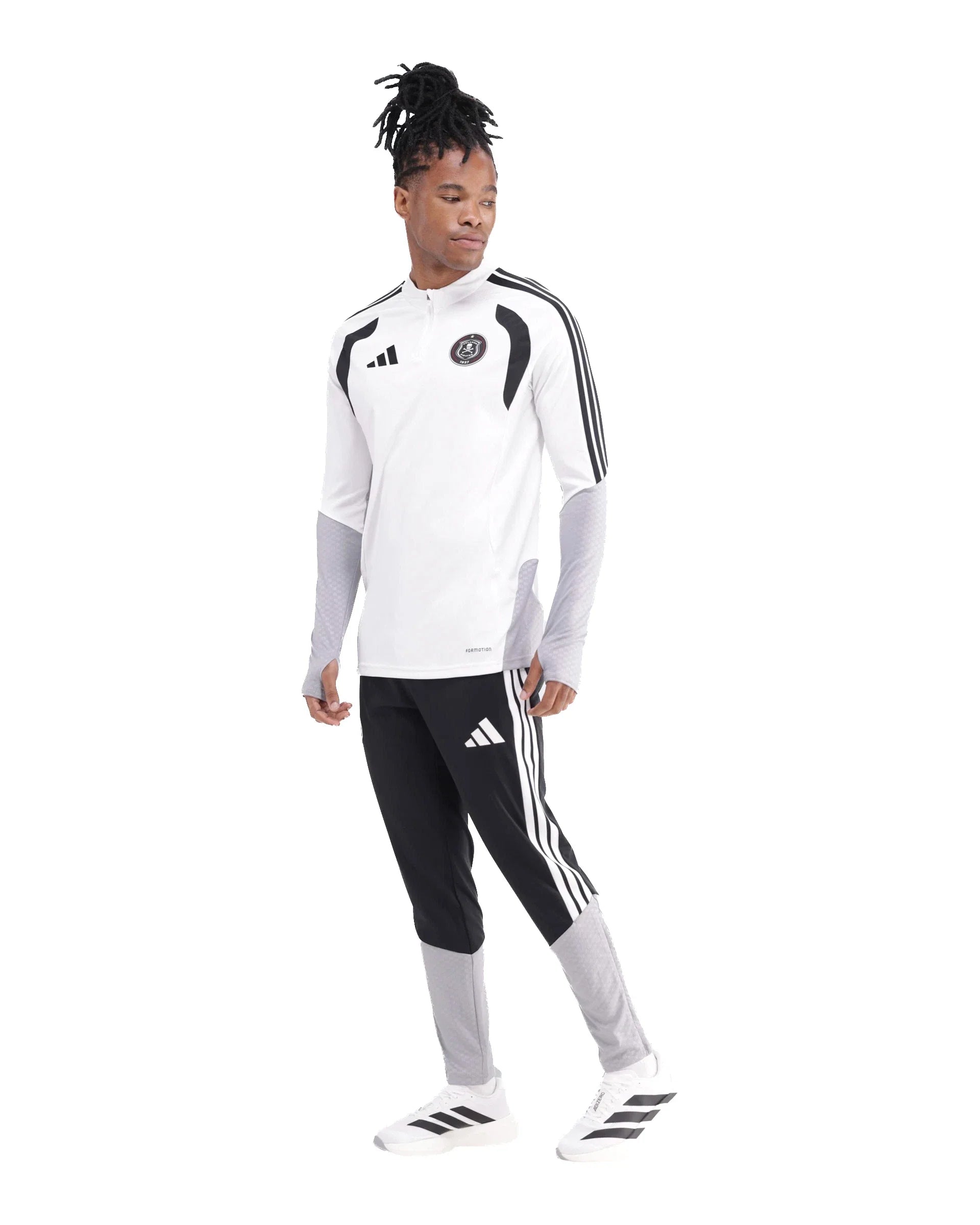 Orlando Pirates Adidas Tiro 26 Competition Training Top White Black