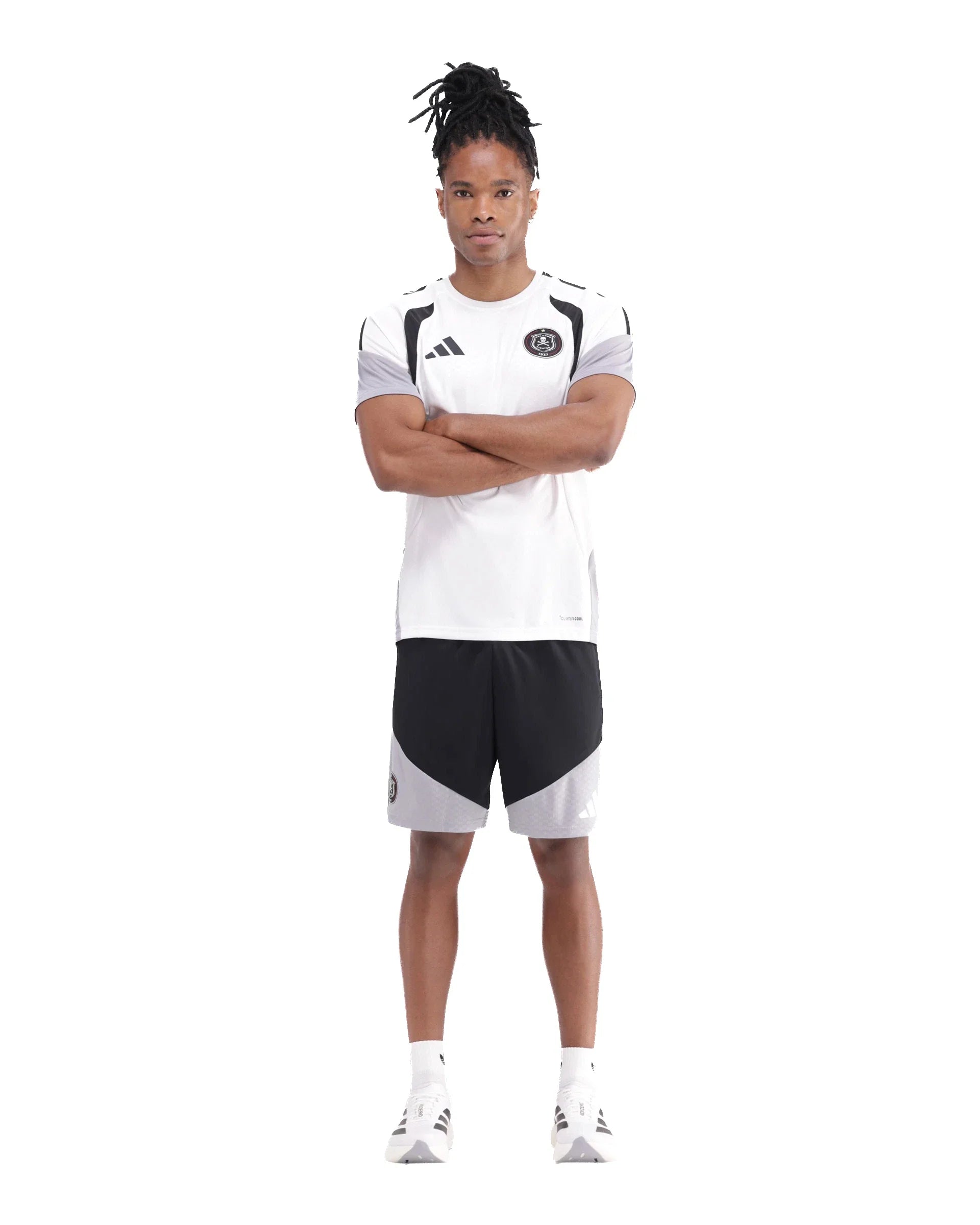 Orlando Pirates Adidas Tiro 26 Competition Training Jersey White Black