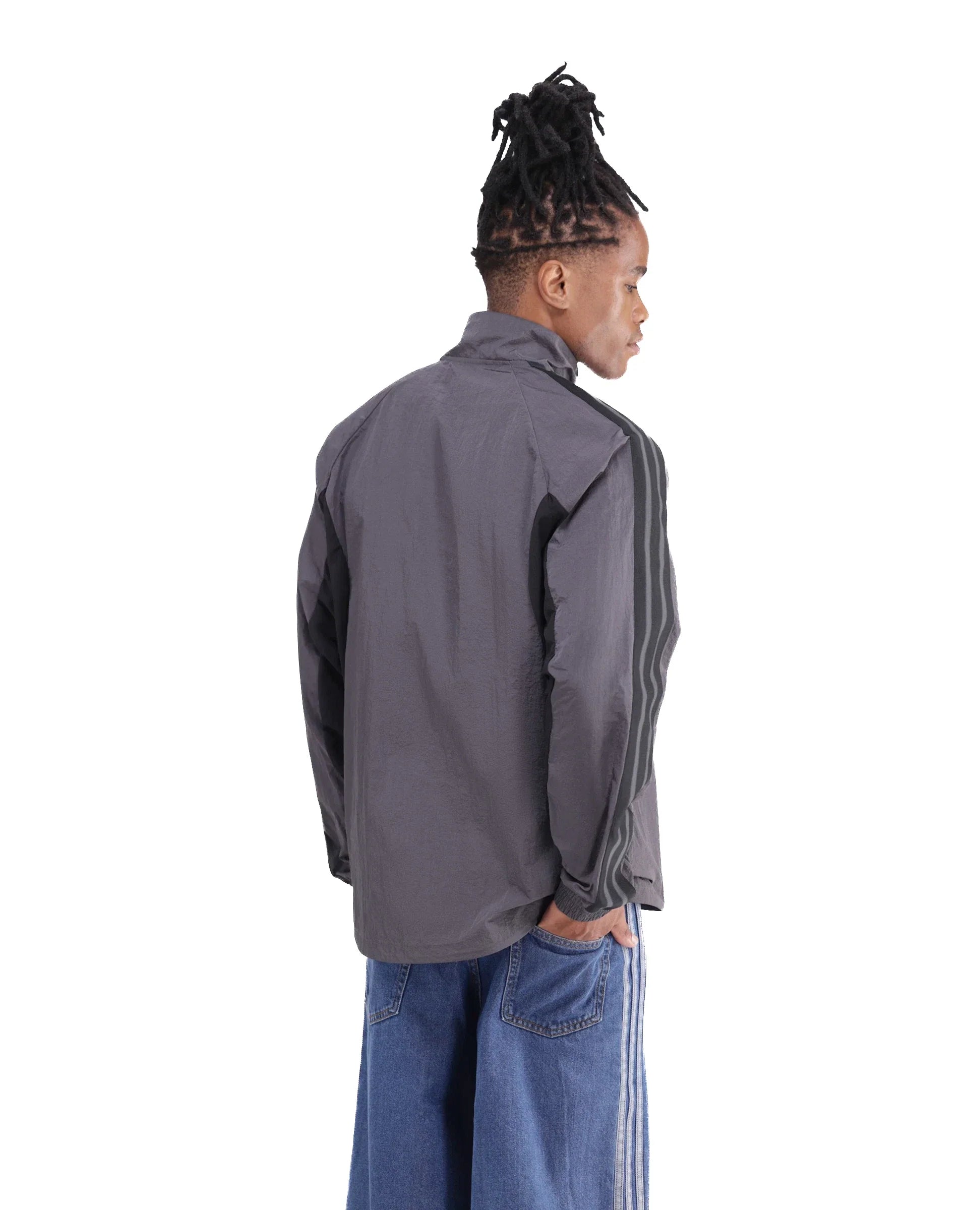 Orlando Pirates Adidas Home Anthem Jacket Grey Six