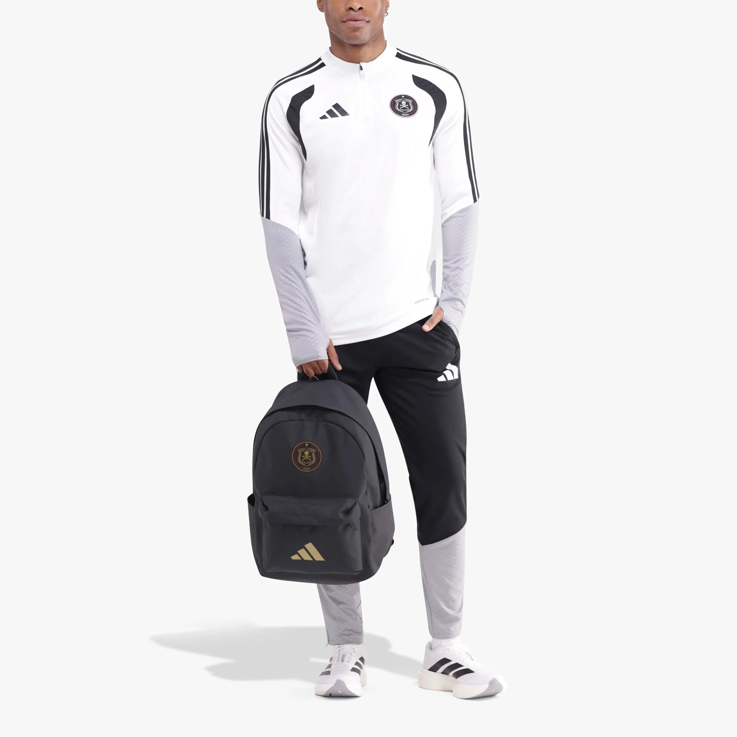 Orlando Pirates Adidas Home Backpack Carbon
