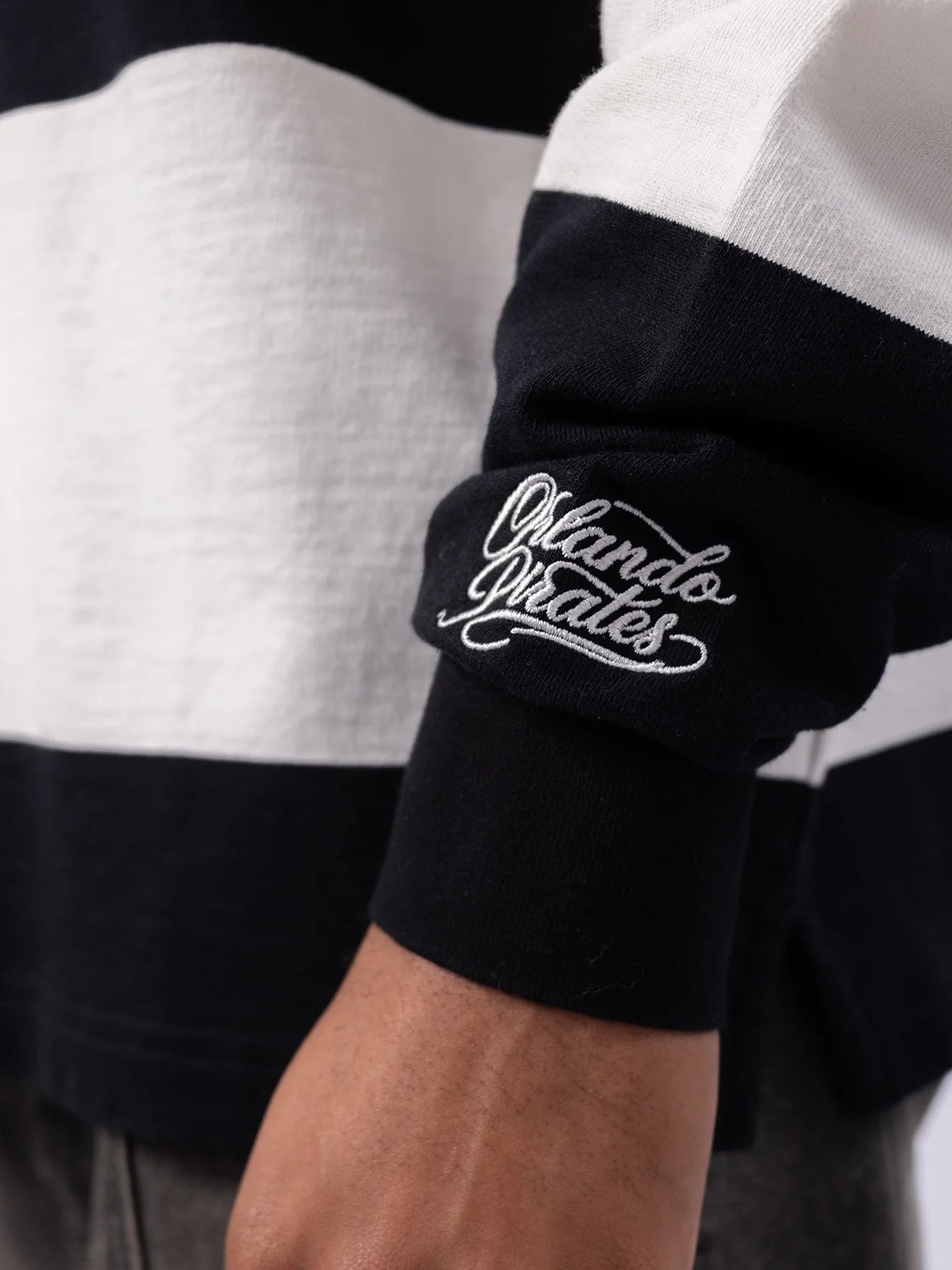 Orlando Pirates Relaxed Rugby Jersey Black