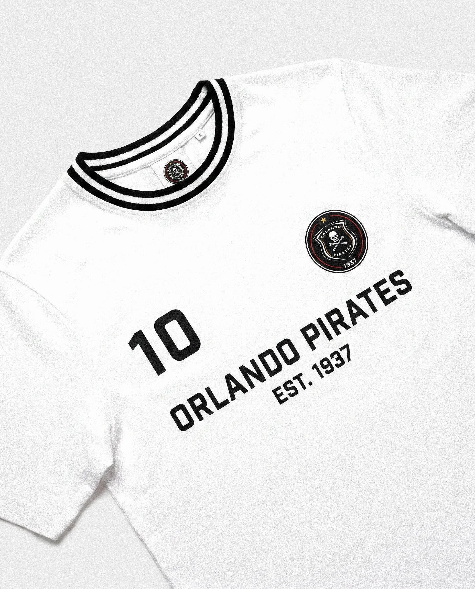Orlando Pirates Monochromatic Tee White