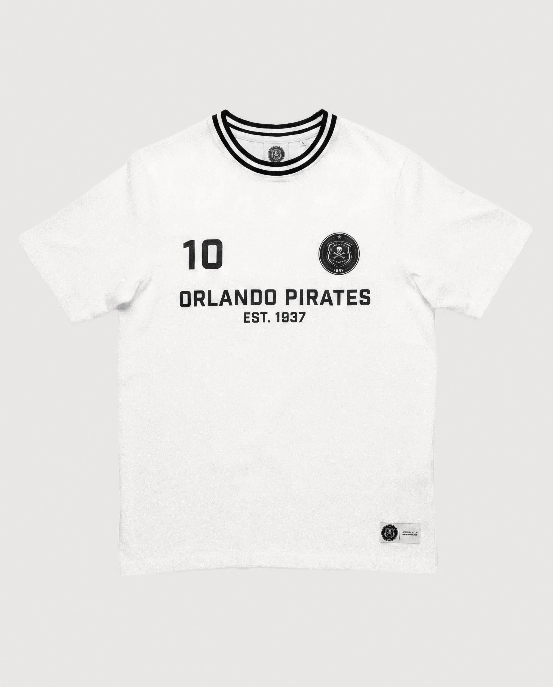Orlando Pirates Monochromatic Tee White