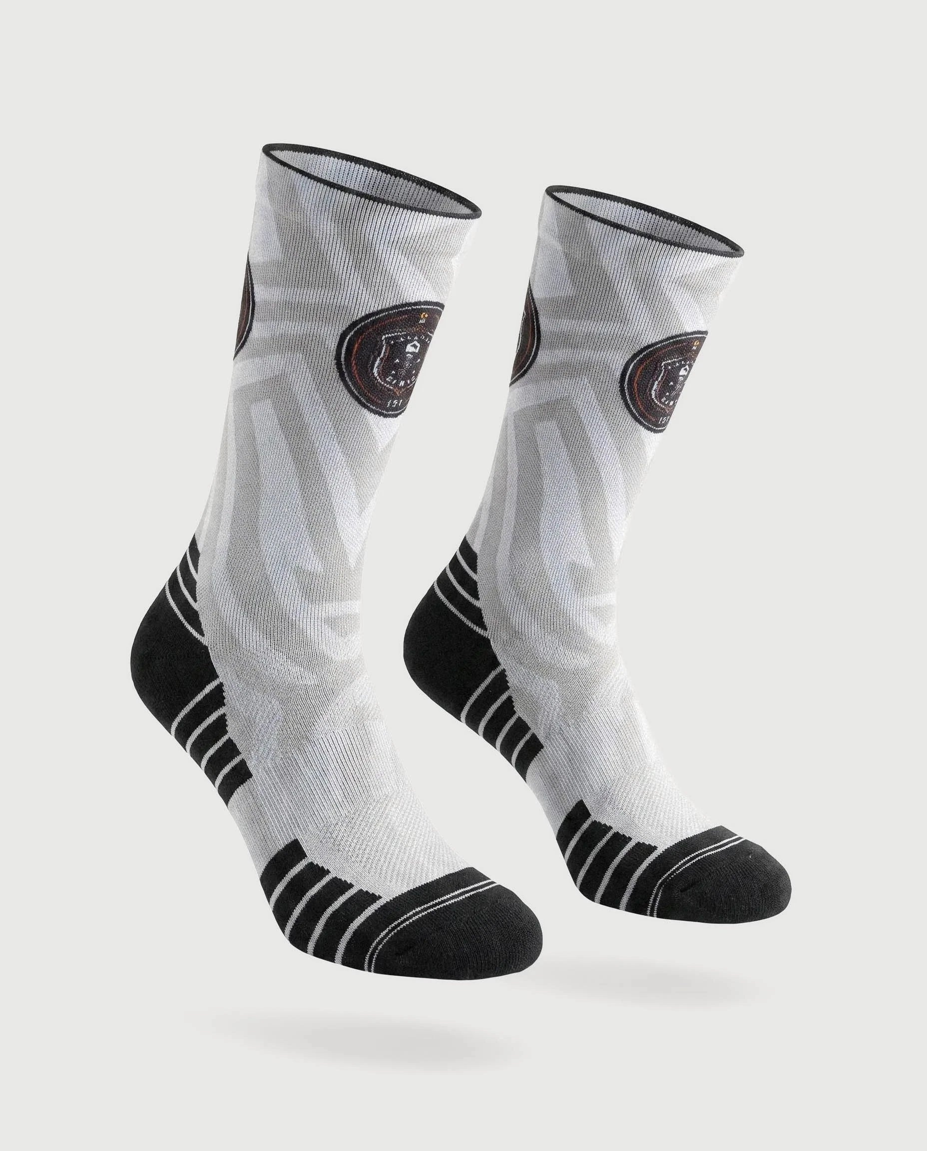Orlando Pirates Geometric Active Sock White