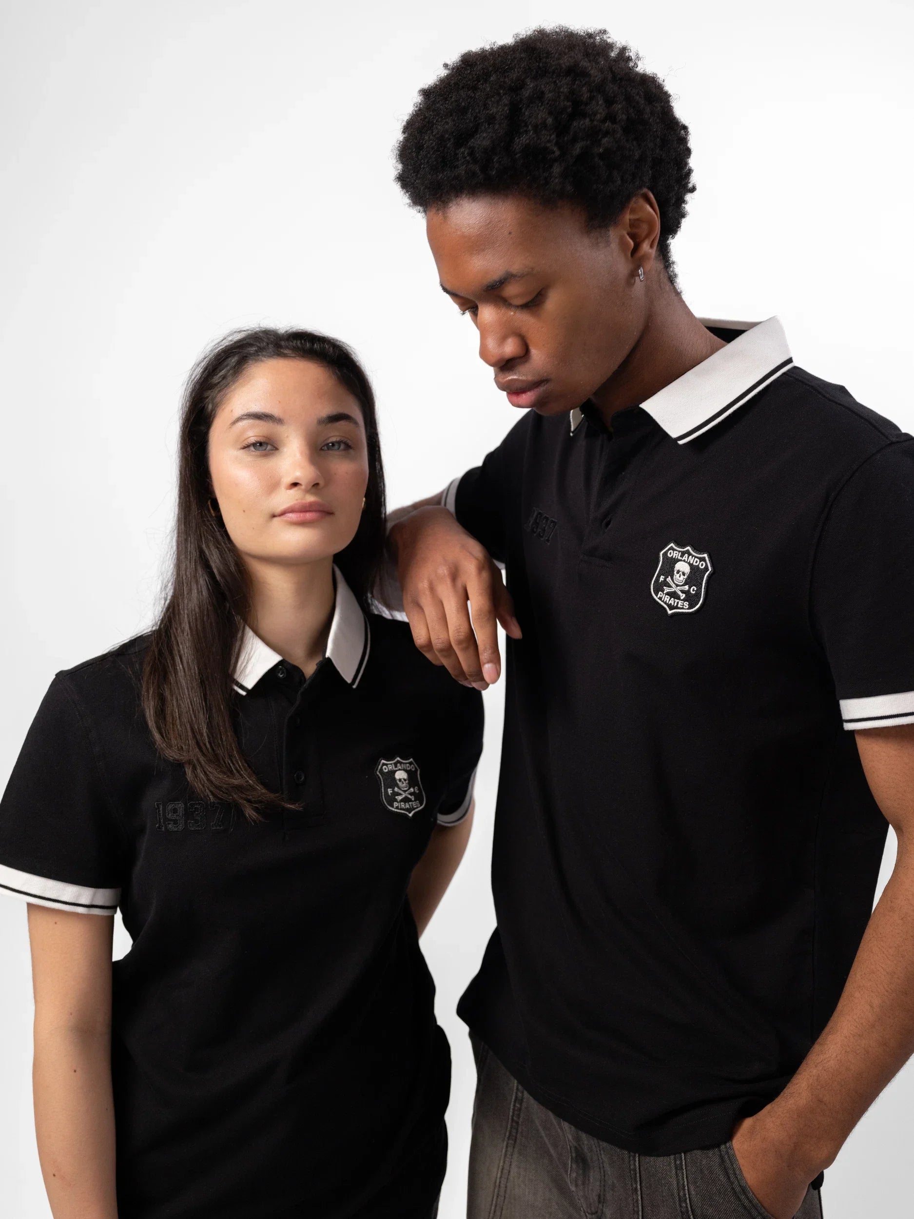 Orlando Pirates 1937 Styled Up SS Polo Black