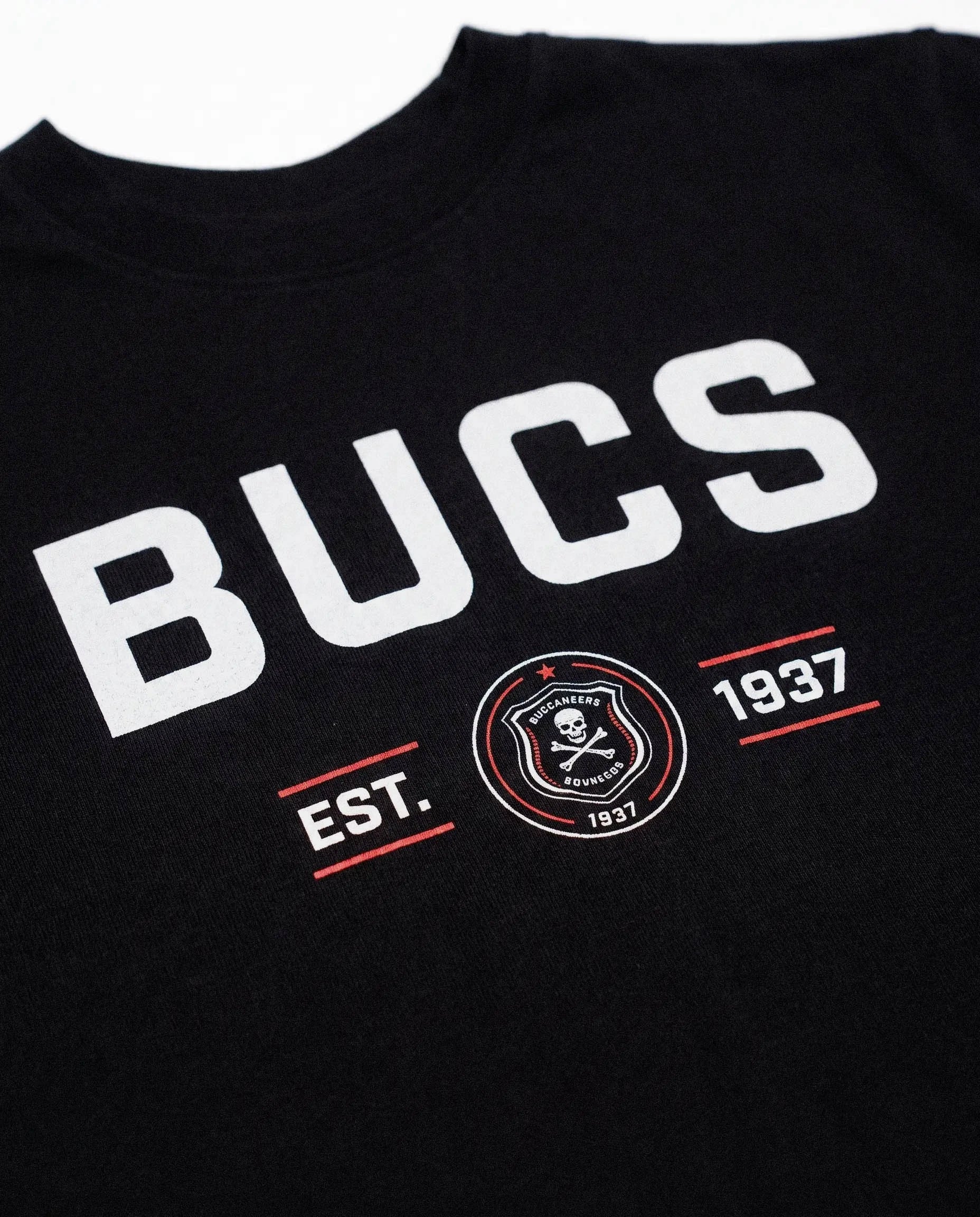 Orlando Pirates Bucs Crew Tee Black