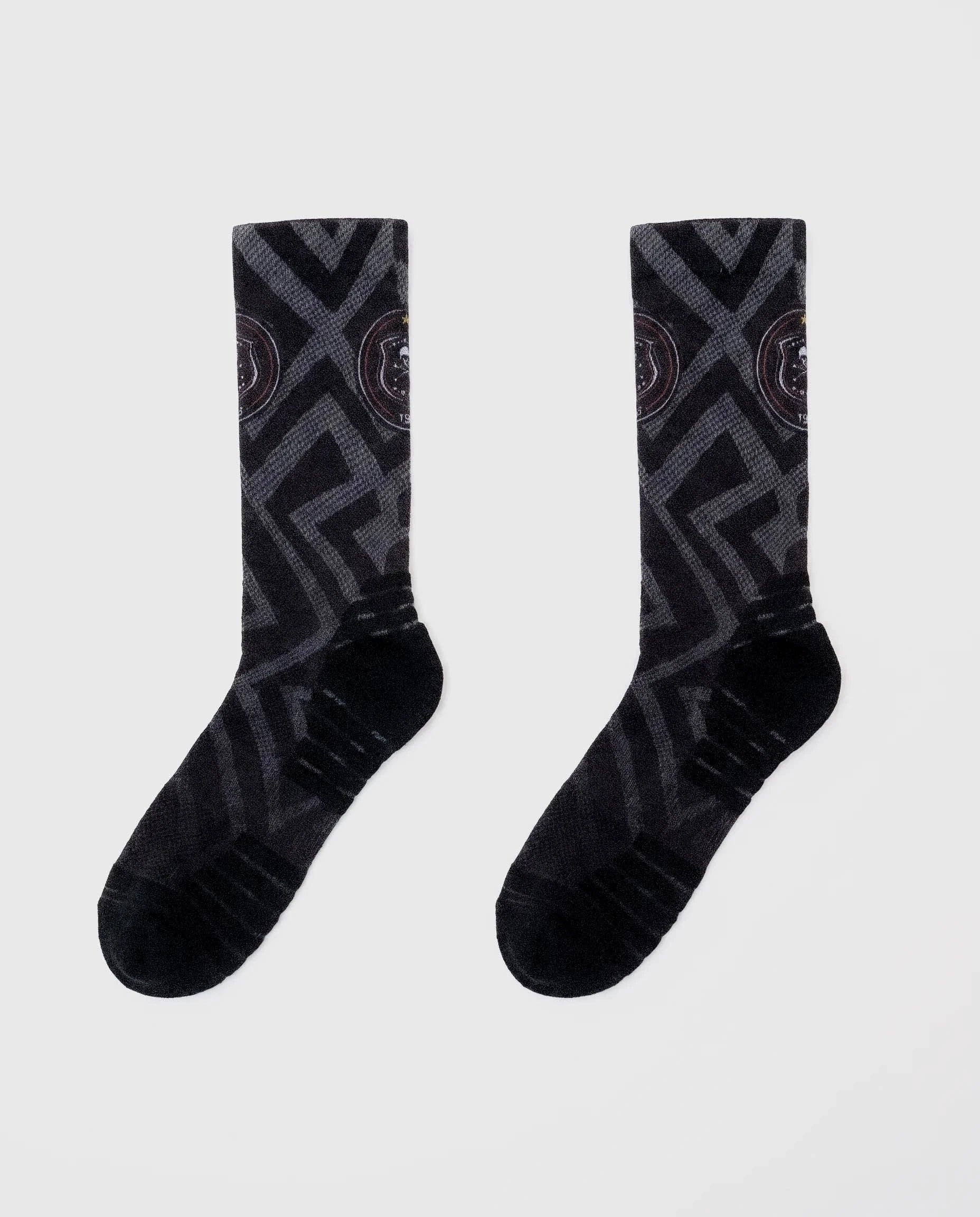 Orlando Pirates Geometric Active Sock Black