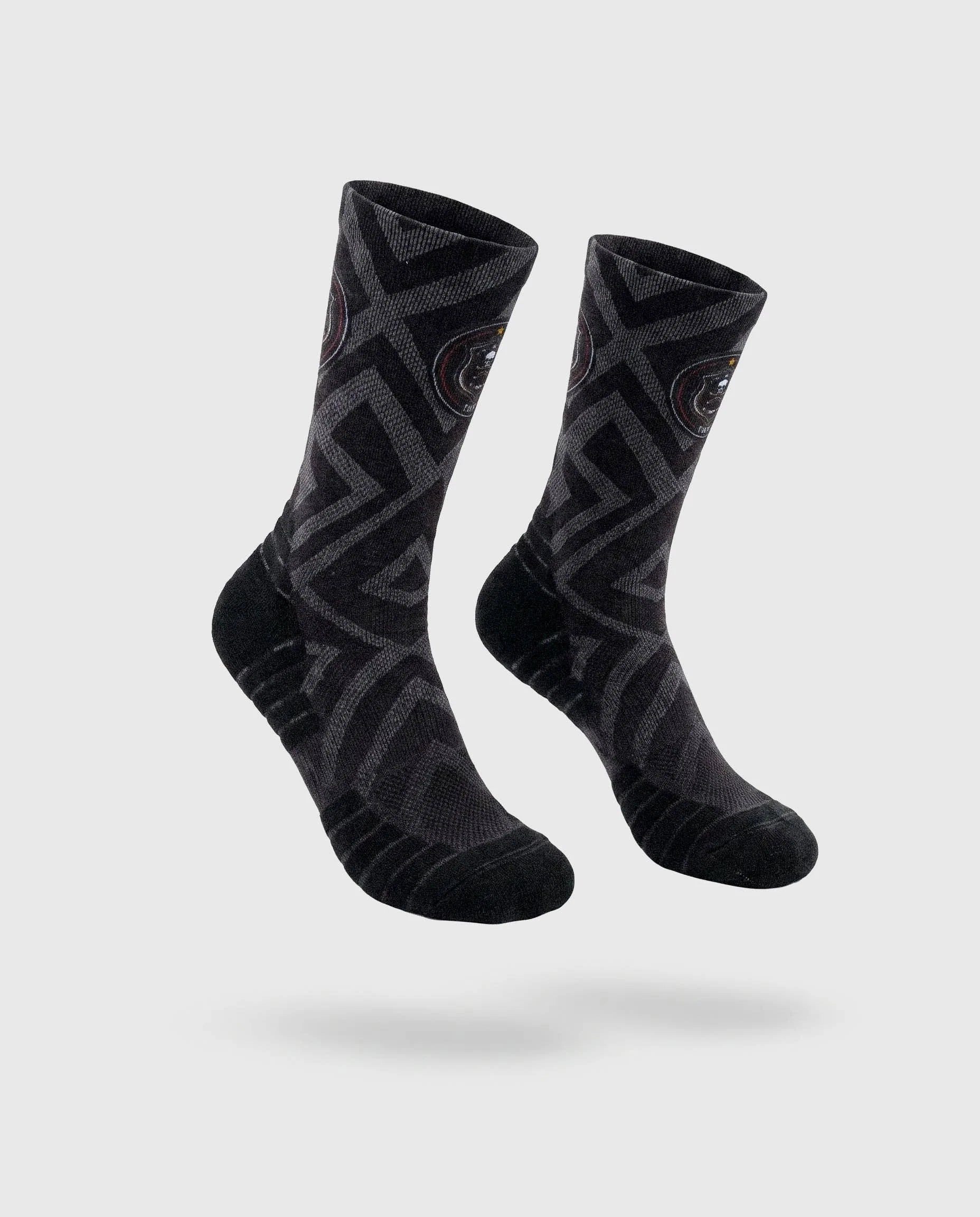 Orlando Pirates Geometric Active Sock Black