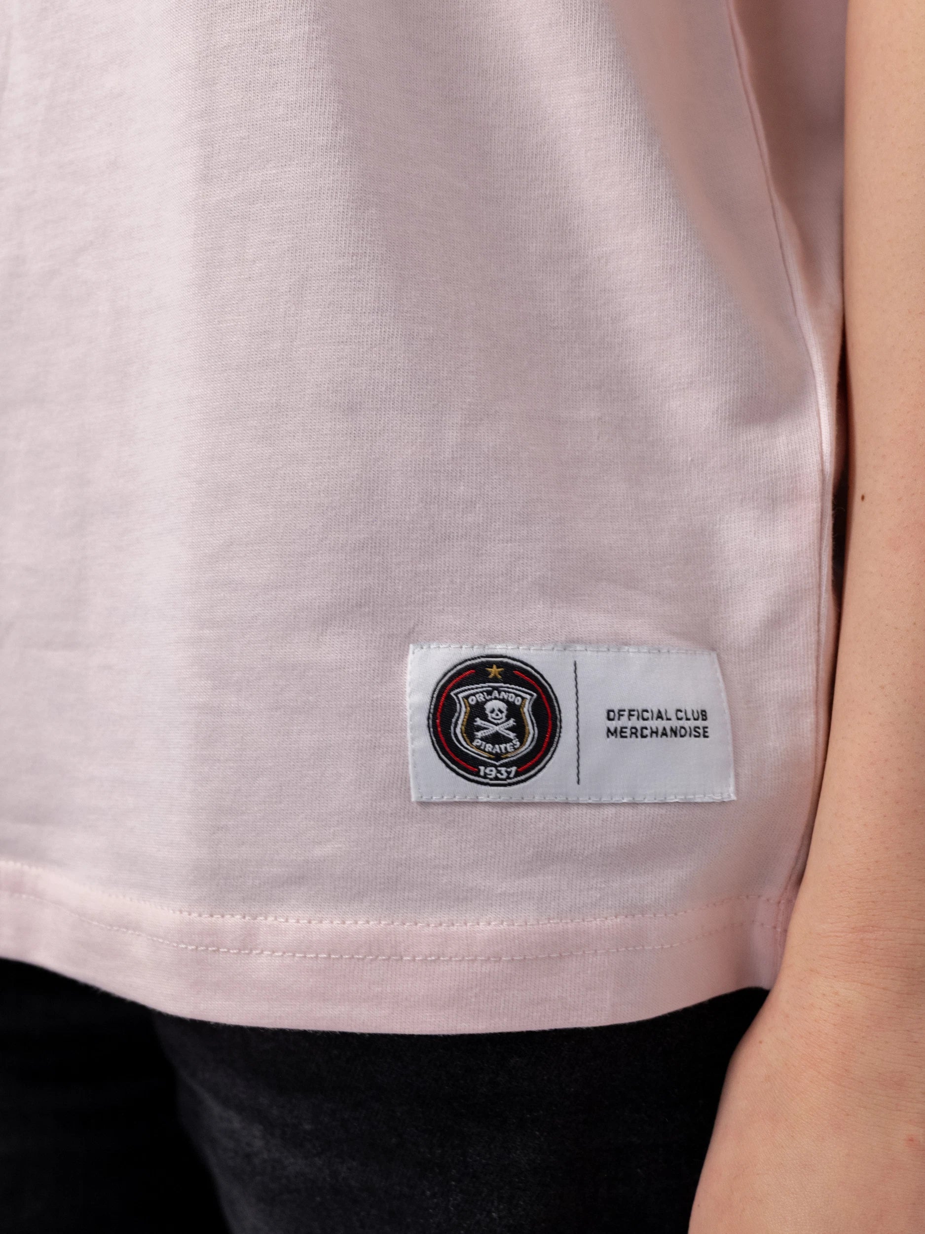 Orlando Pirates Ladies Relaxed Tee Pink