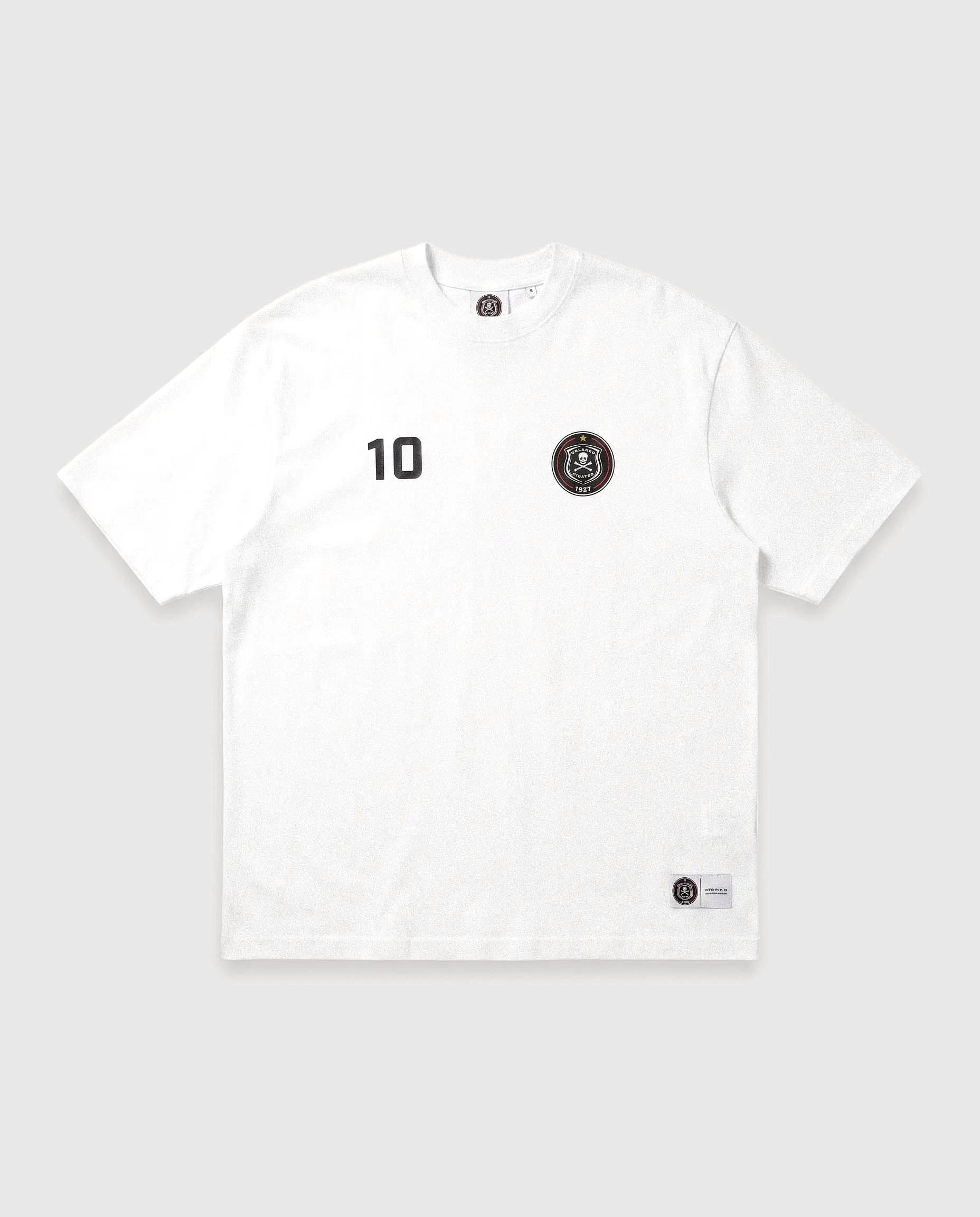Orlando Pirates Ladies Relaxed Tee White